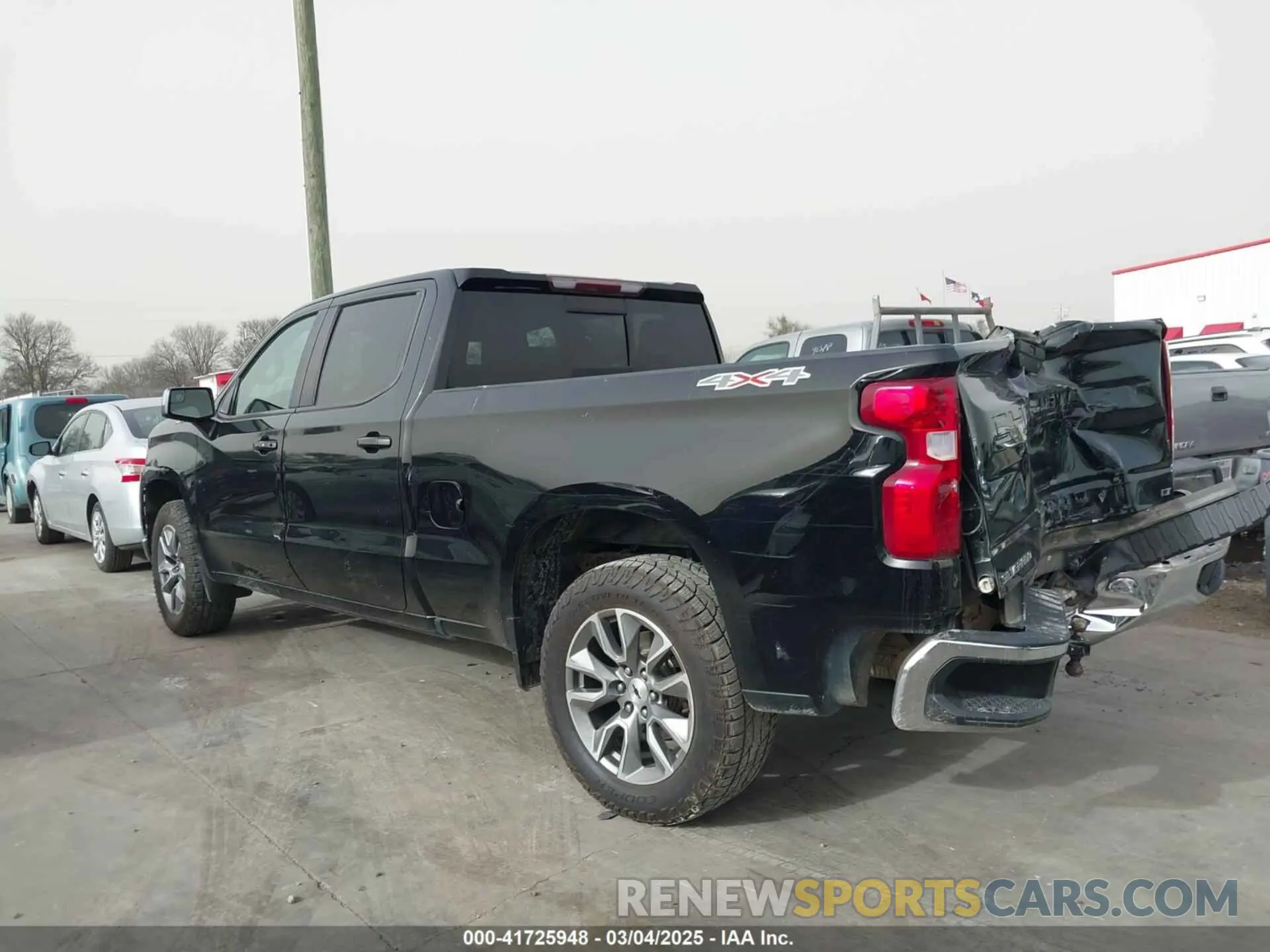 14 Photograph of a damaged car 3GCUYDEDXLG381787 CHEVROLET SILVERADO 1500 2020