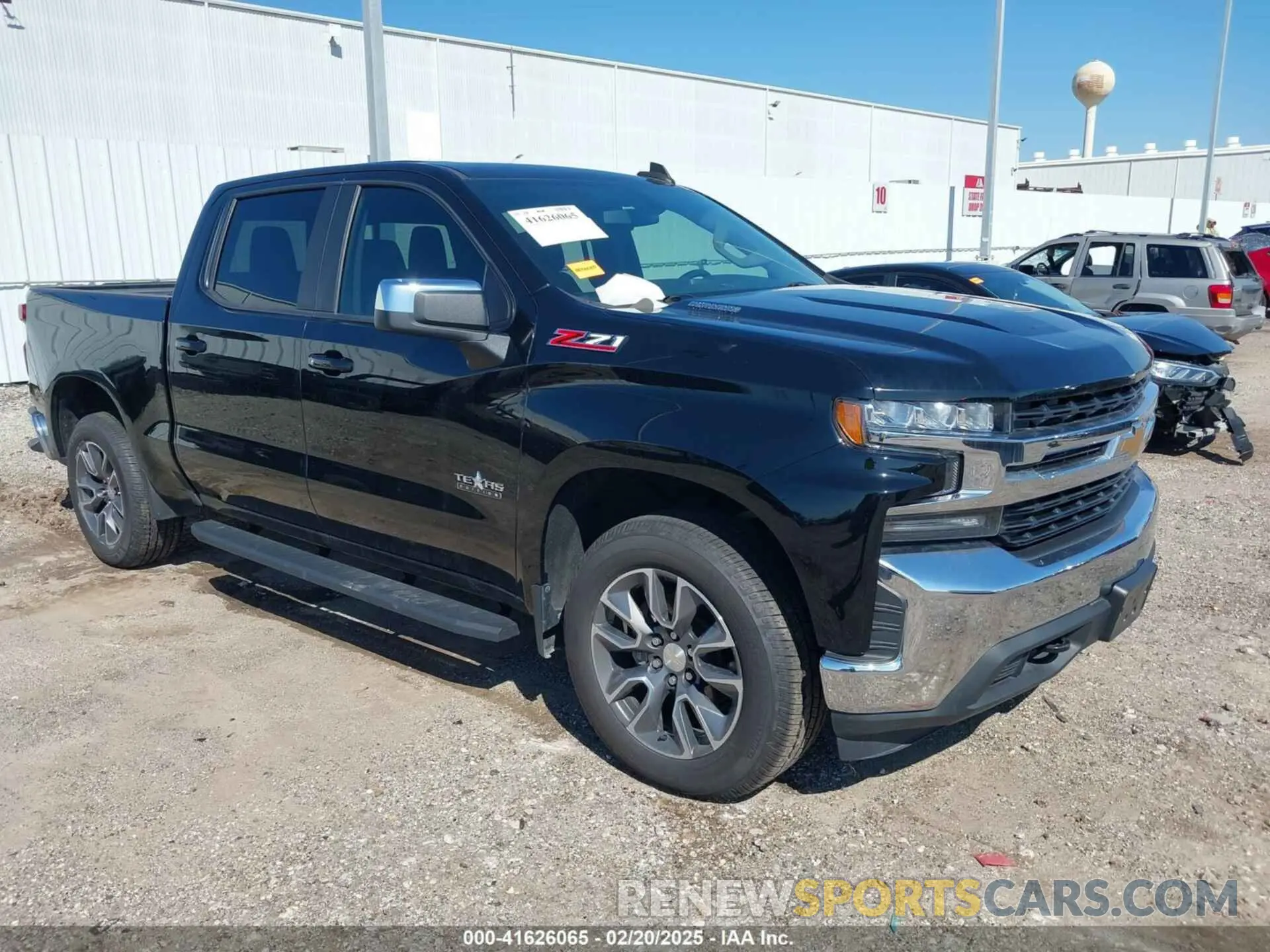 1 Photograph of a damaged car 3GCUYDET1LG115145 CHEVROLET SILVERADO 1500 2020