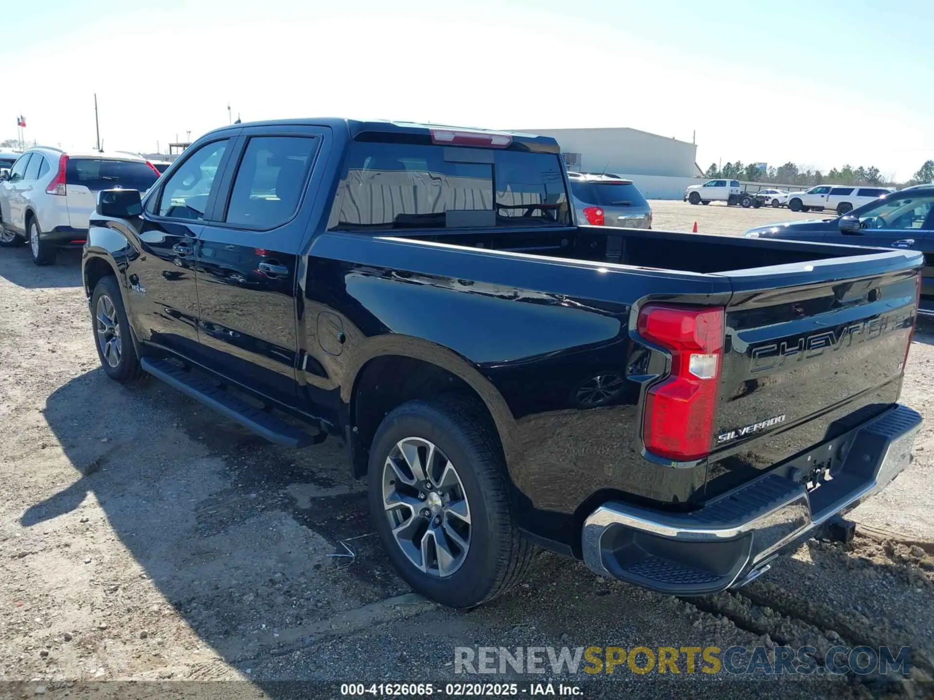 3 Photograph of a damaged car 3GCUYDET1LG115145 CHEVROLET SILVERADO 1500 2020