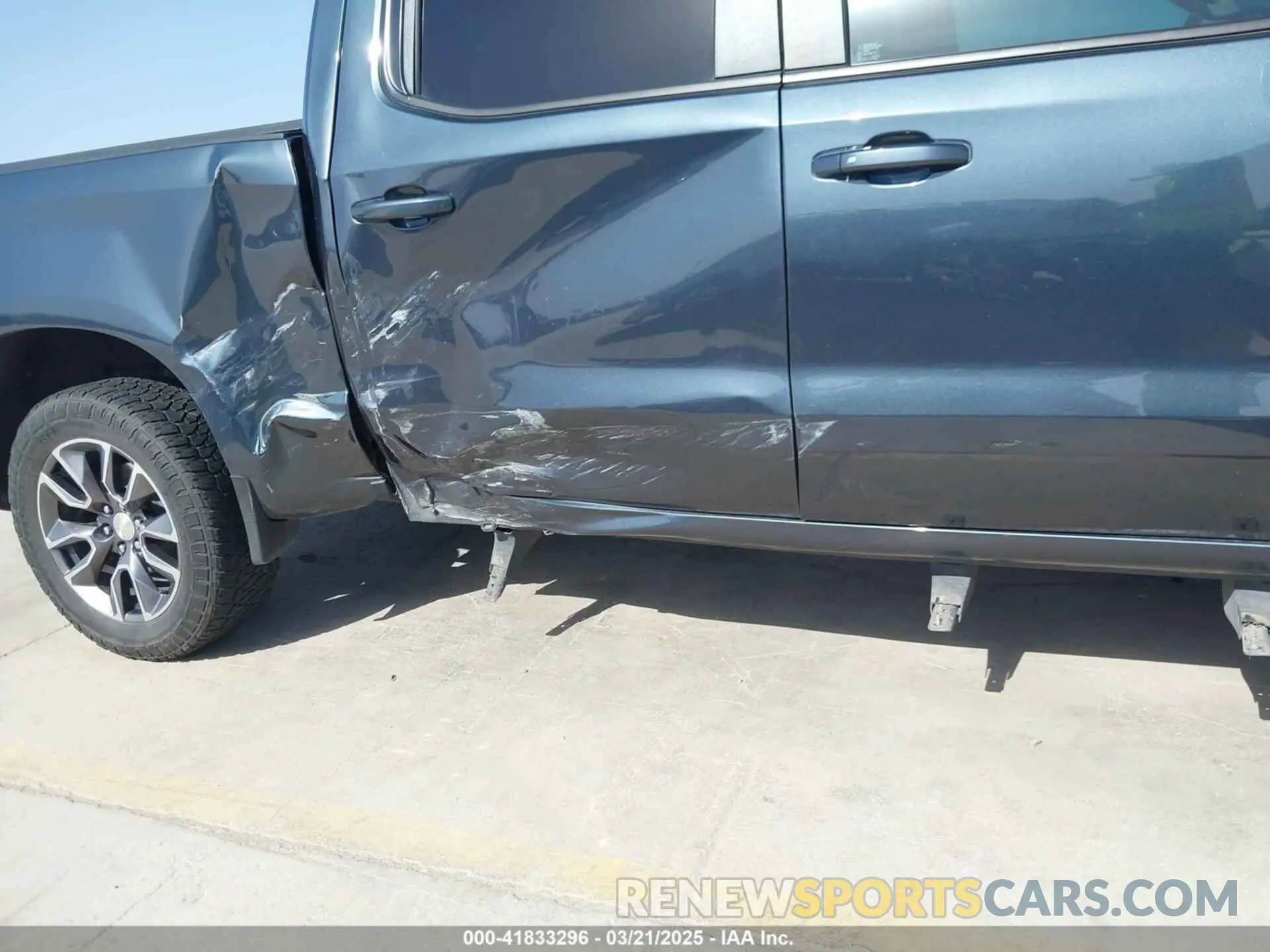 6 Photograph of a damaged car 3GCUYDET2LG239280 CHEVROLET SILVERADO 1500 2020