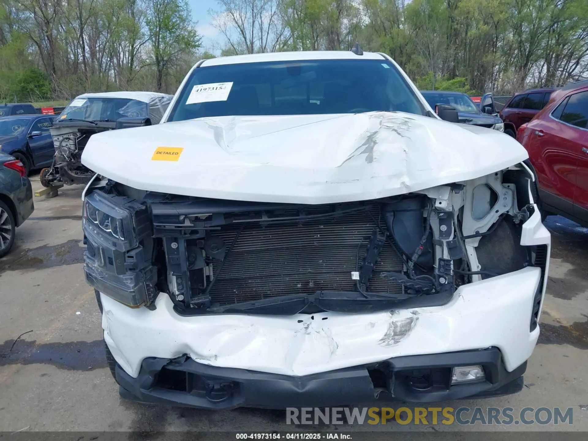 6 Photograph of a damaged car 3GCUYEED0LG285429 CHEVROLET SILVERADO 1500 2020