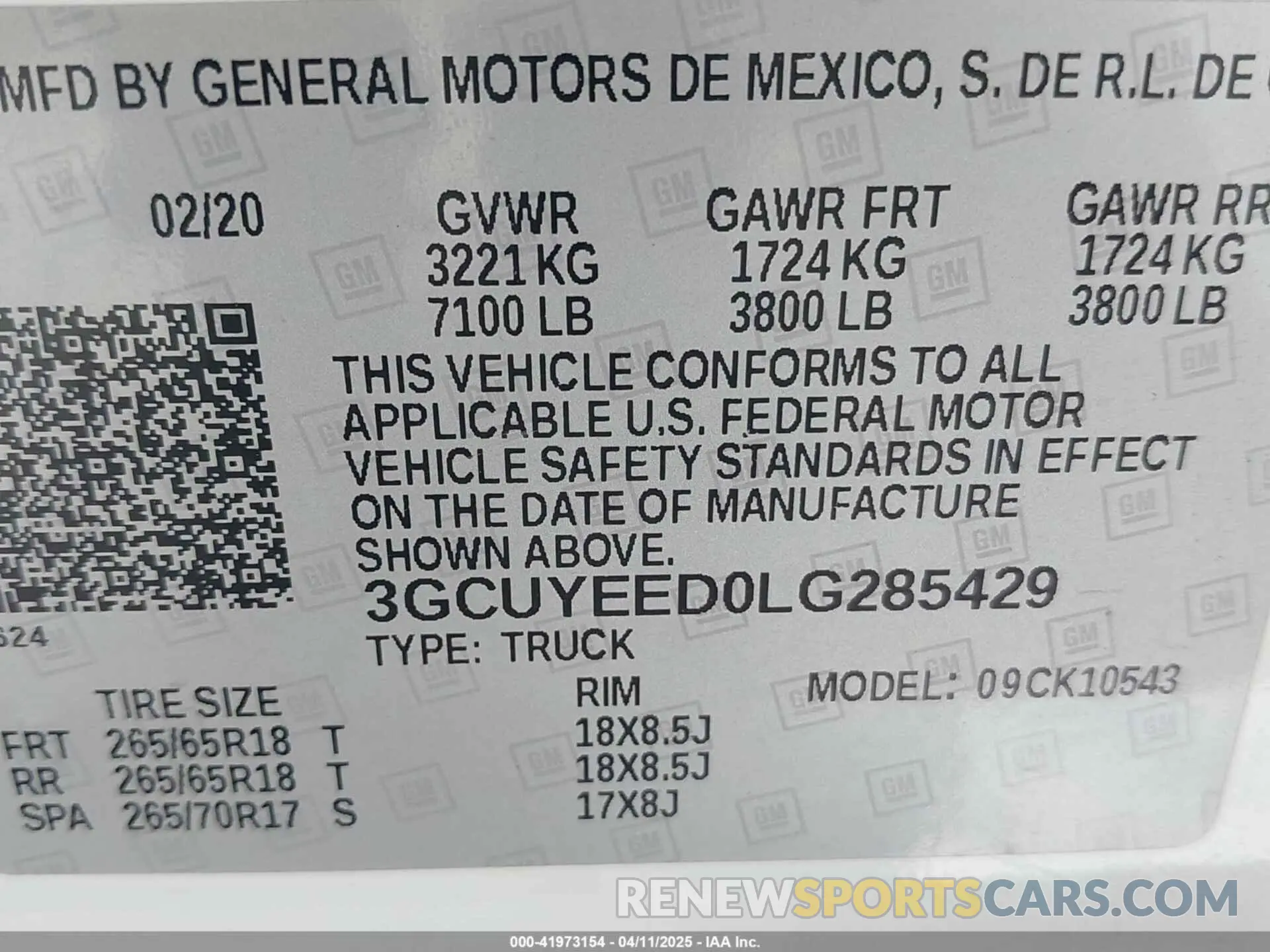 9 Photograph of a damaged car 3GCUYEED0LG285429 CHEVROLET SILVERADO 1500 2020