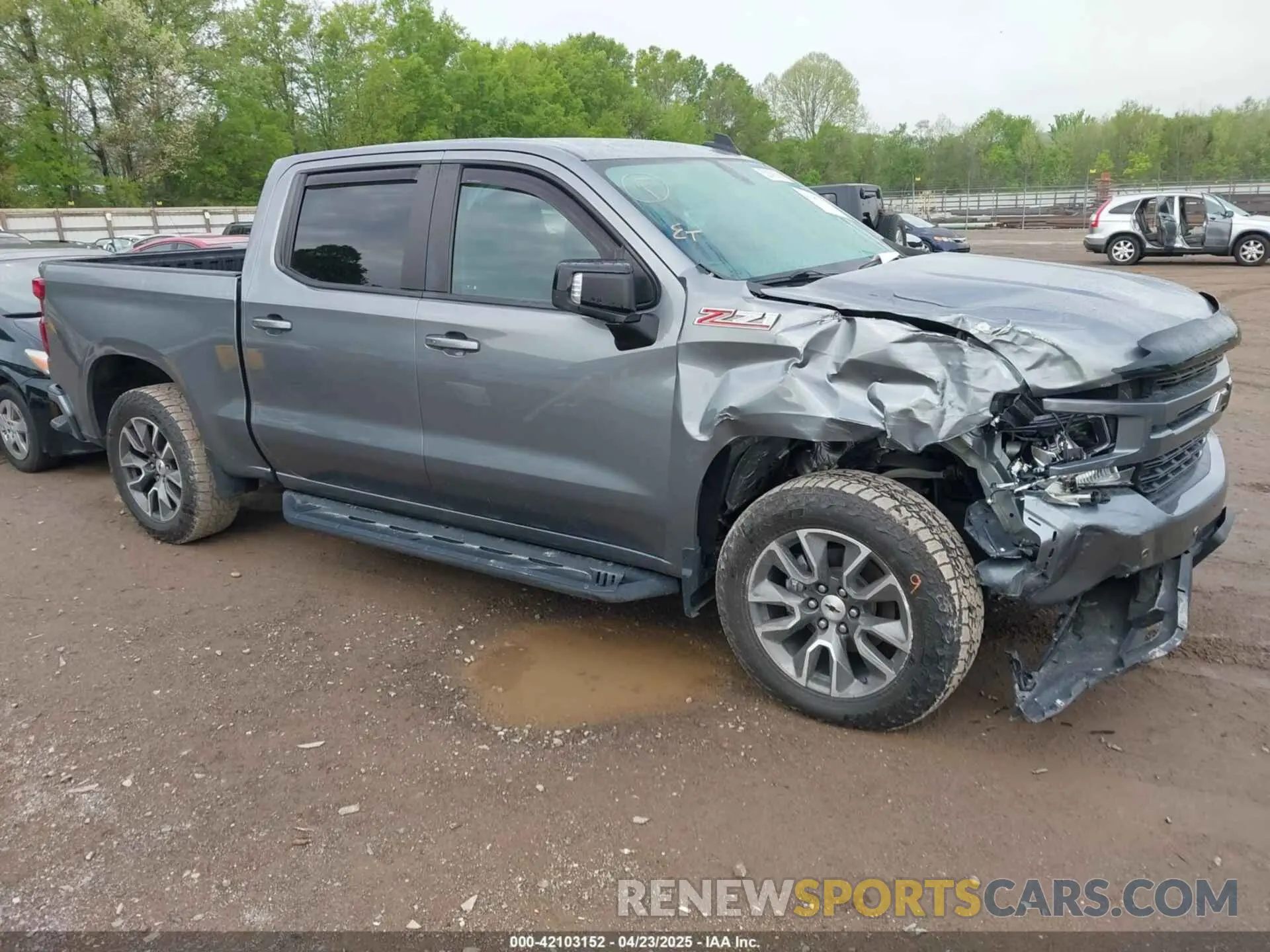 6 Photograph of a damaged car 3GCUYEED0LG416746 CHEVROLET SILVERADO 1500 2020