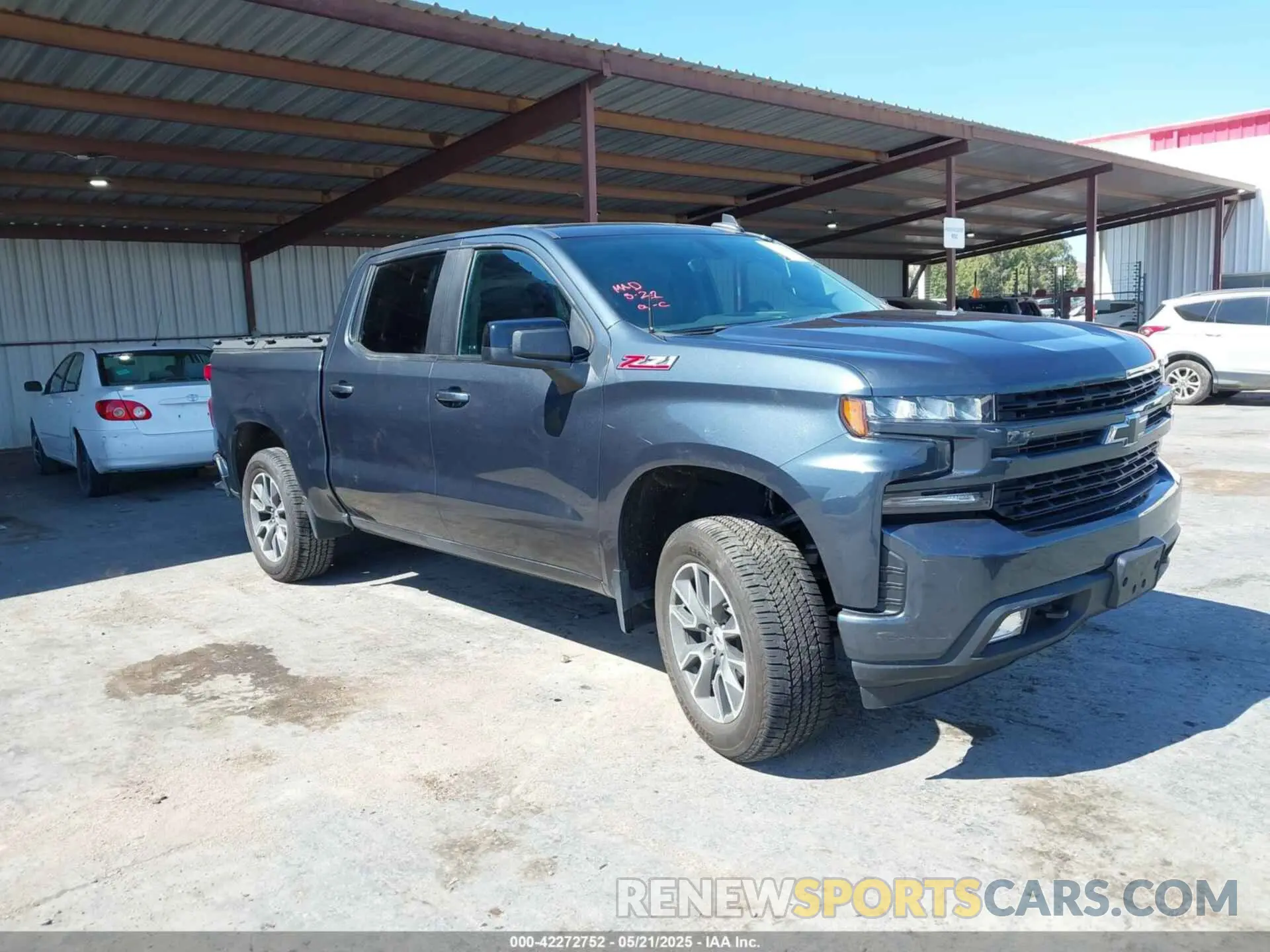 1 Photograph of a damaged car 3GCUYEED4LG101285 CHEVROLET SILVERADO 1500 2020