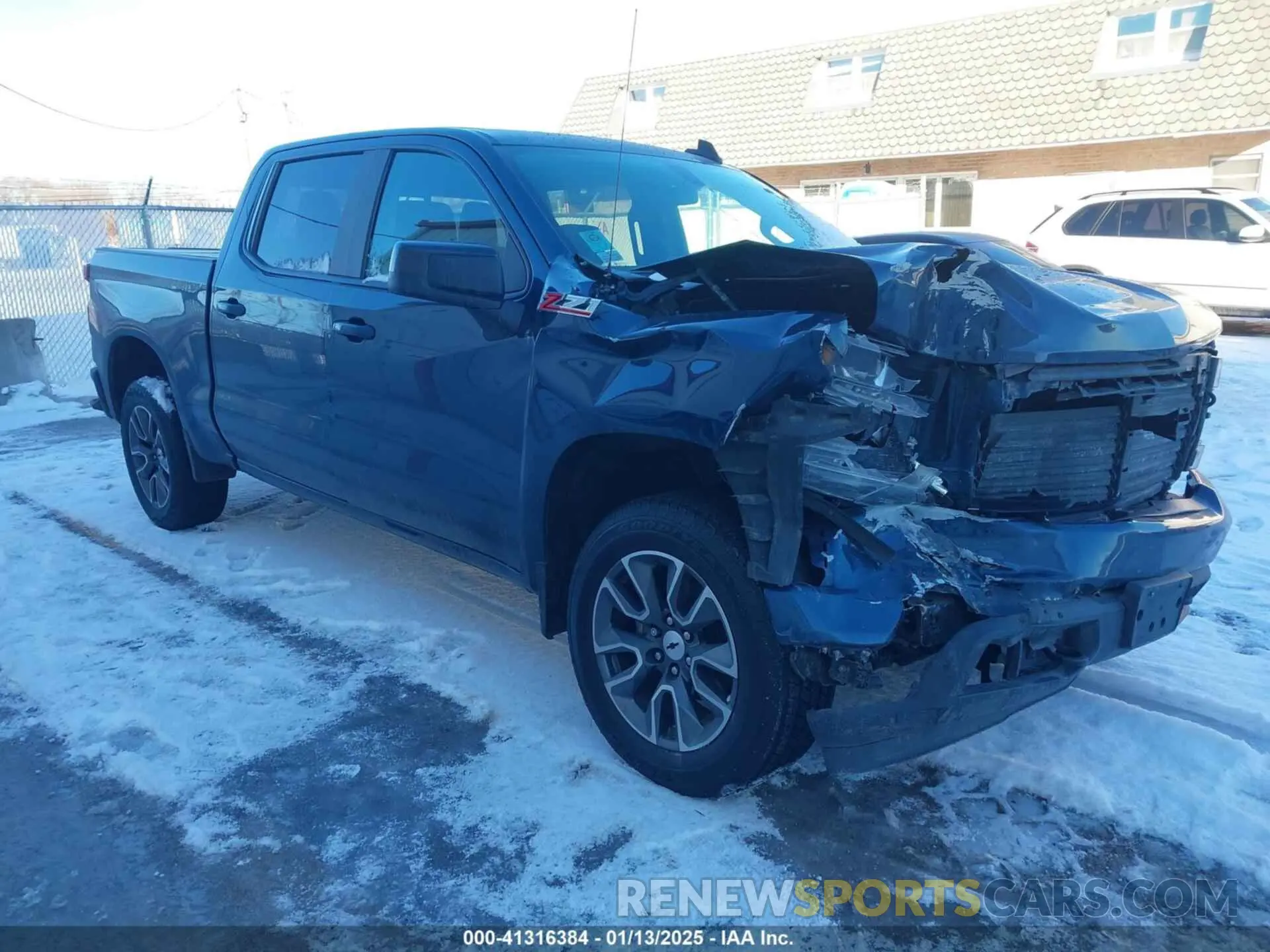 1 Photograph of a damaged car 3GCUYEED5LG444428 CHEVROLET SILVERADO 1500 2020