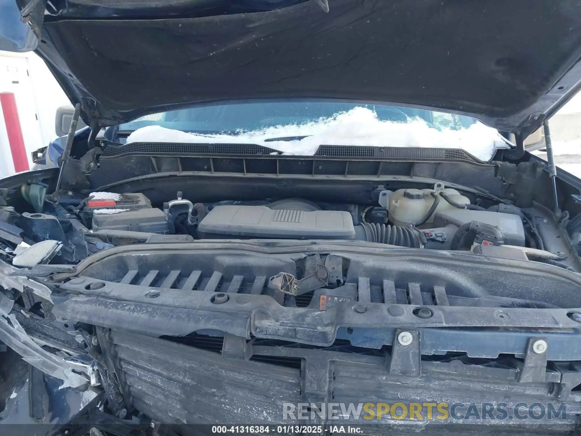 10 Photograph of a damaged car 3GCUYEED5LG444428 CHEVROLET SILVERADO 1500 2020
