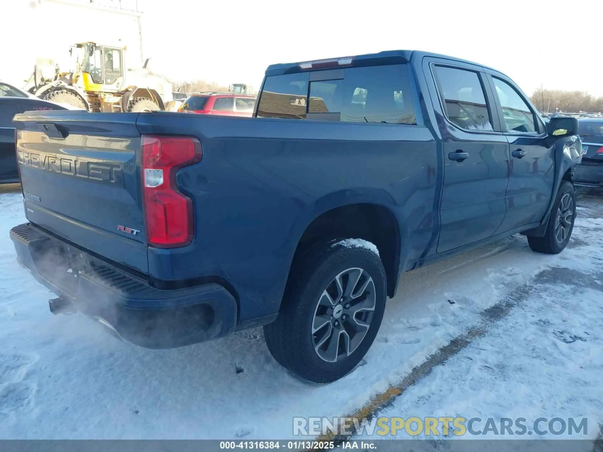 4 Photograph of a damaged car 3GCUYEED5LG444428 CHEVROLET SILVERADO 1500 2020