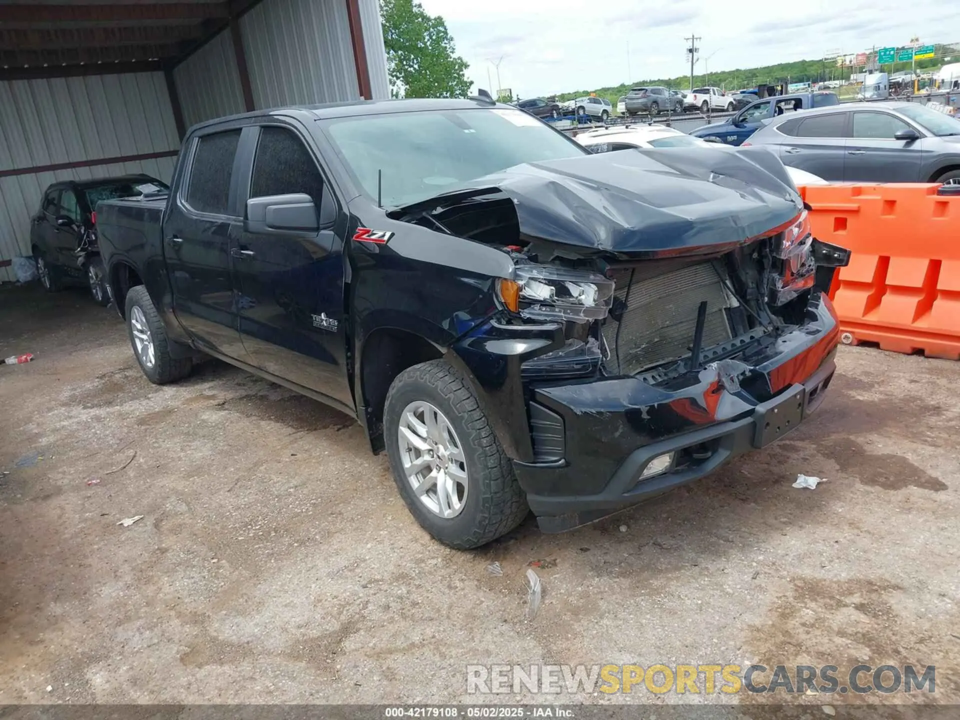 1 Photograph of a damaged car 3GCUYEED6LG231293 CHEVROLET SILVERADO 1500 2020