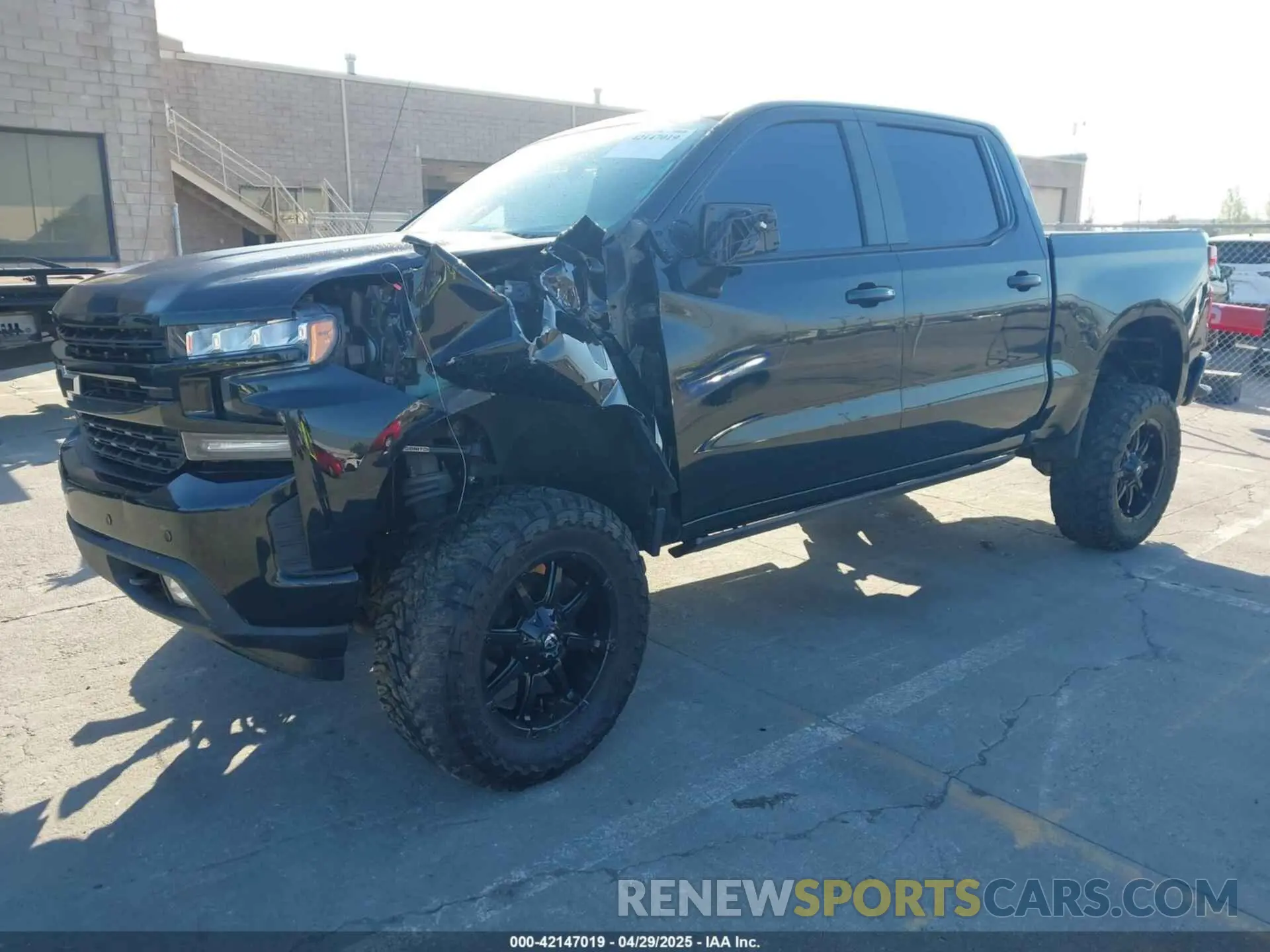 2 Photograph of a damaged car 3GCUYEED8LG118767 CHEVROLET SILVERADO 1500 2020