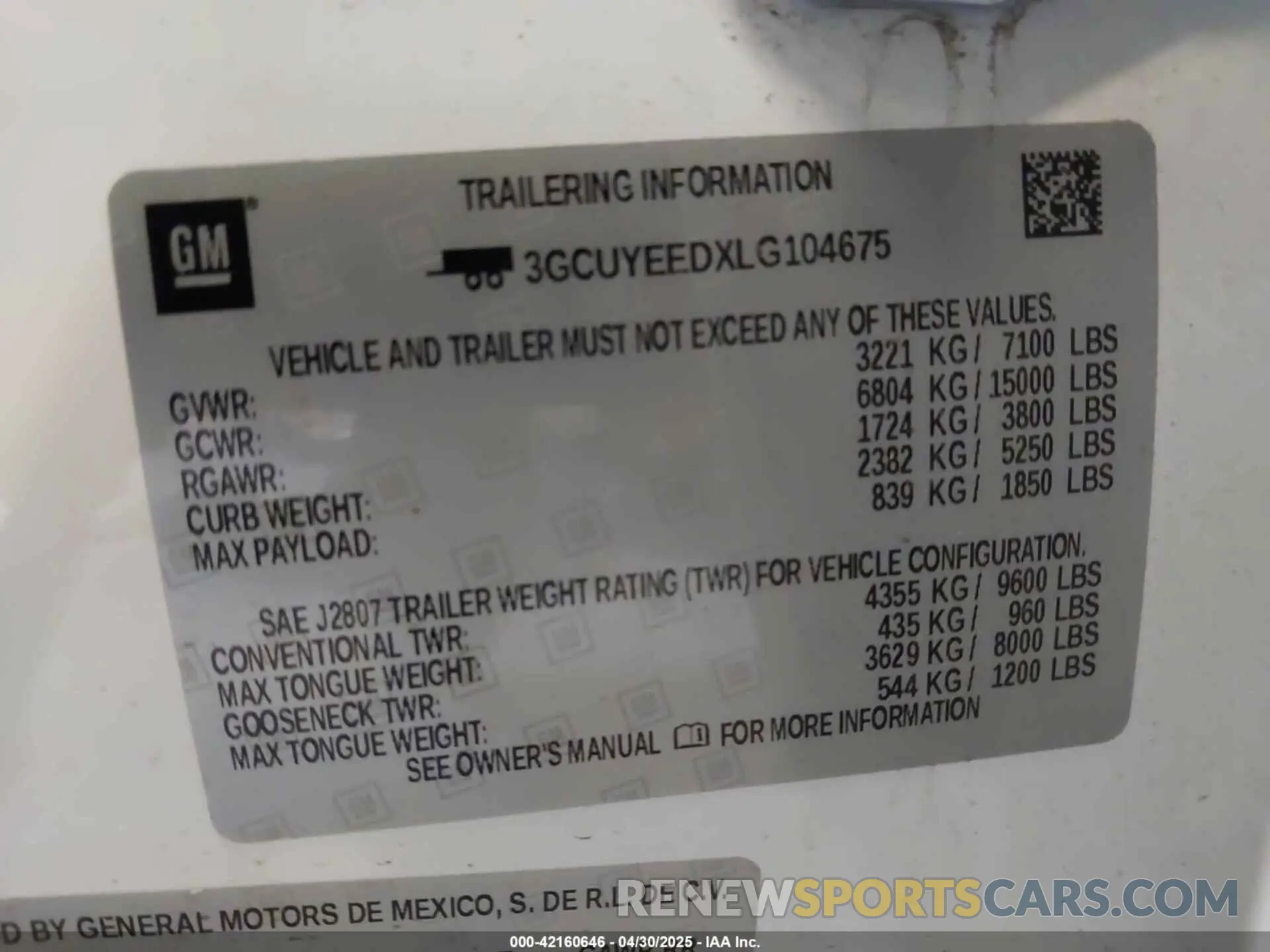 9 Photograph of a damaged car 3GCUYEEDXLG104675 CHEVROLET SILVERADO 1500 2020