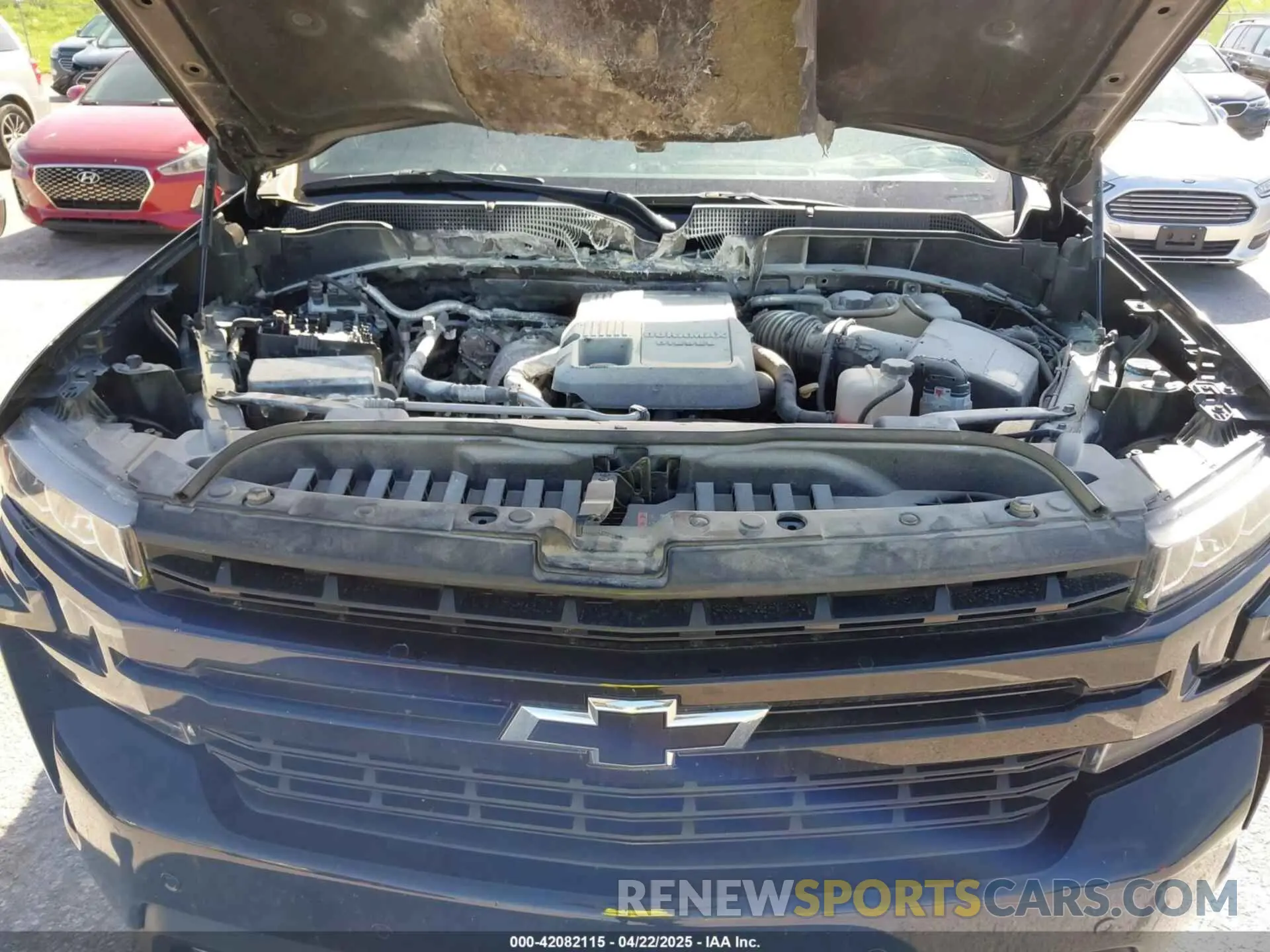10 Photograph of a damaged car 3GCUYEET1LG370089 CHEVROLET SILVERADO 1500 2020