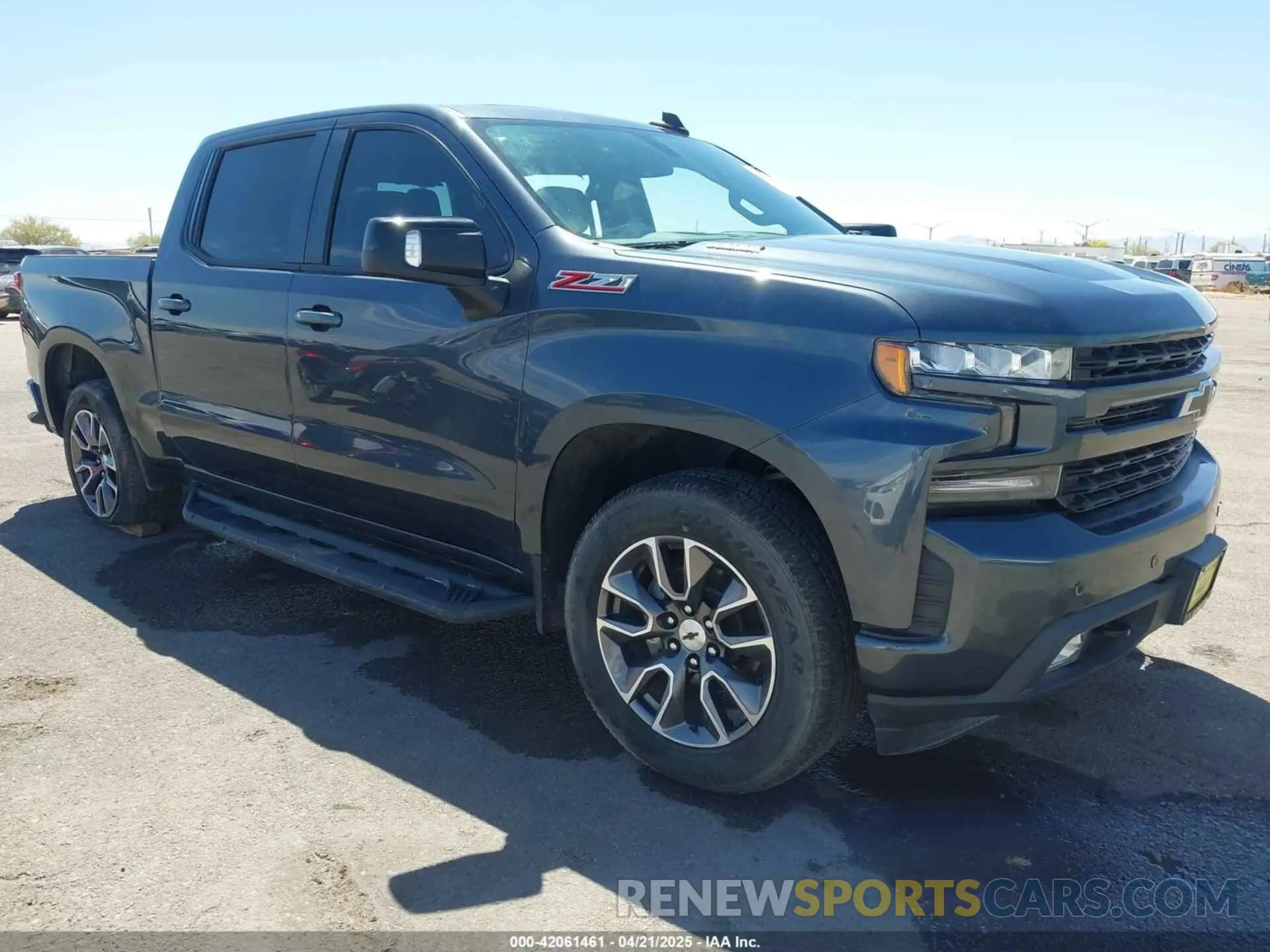1 Photograph of a damaged car 3GCUYEET3LG214622 CHEVROLET SILVERADO 1500 2020