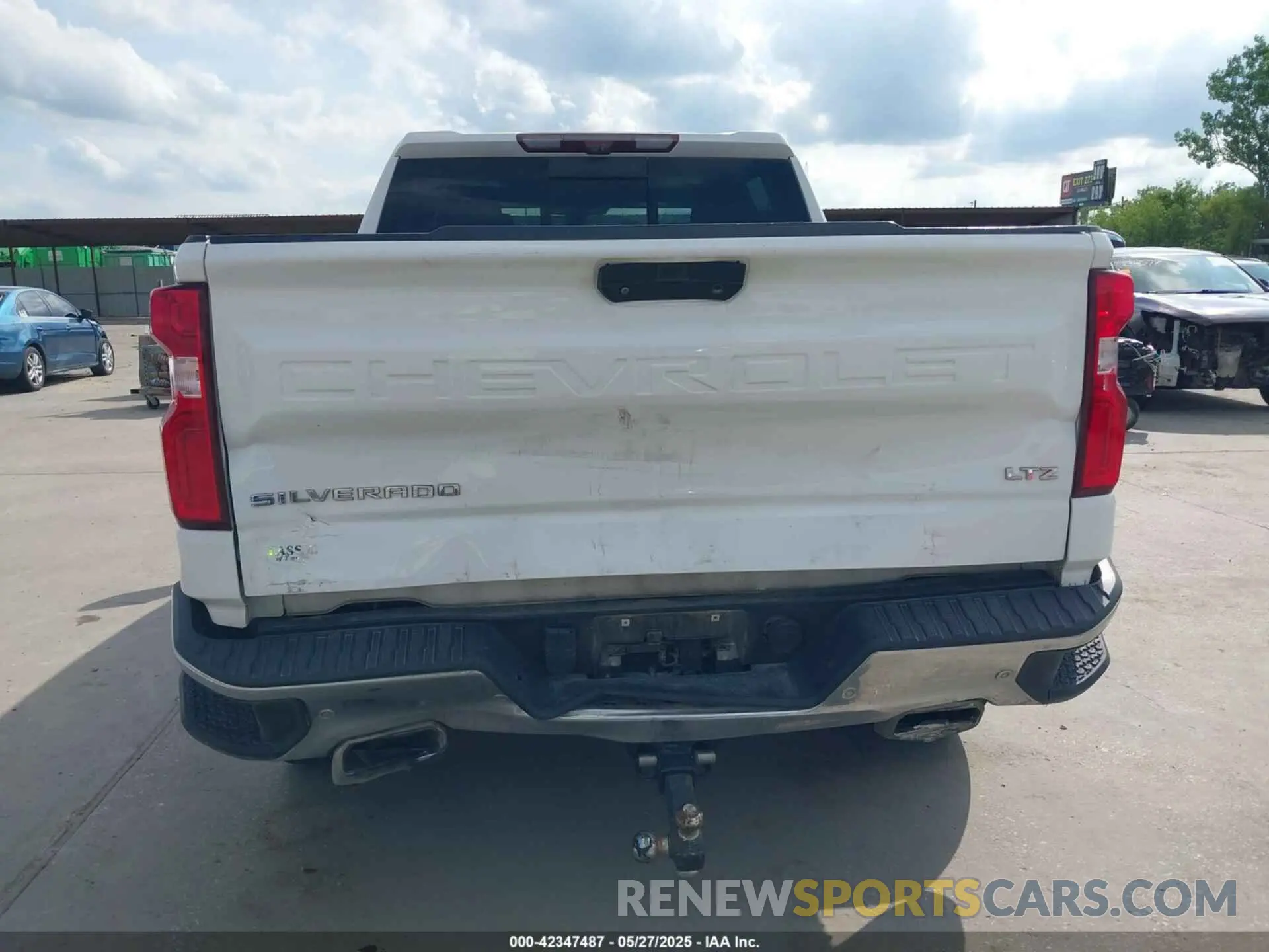 6 Photograph of a damaged car 3GCUYGED6LG210987 CHEVROLET SILVERADO 1500 2020
