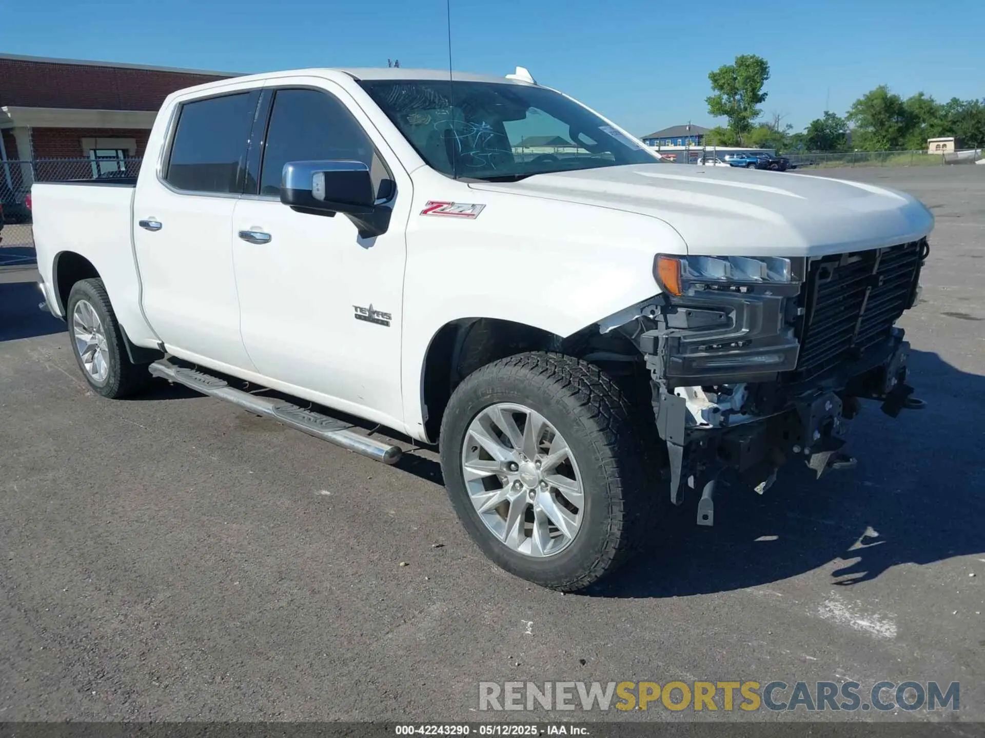 1 Photograph of a damaged car 3GCUYGED9LG399019 CHEVROLET SILVERADO 1500 2020