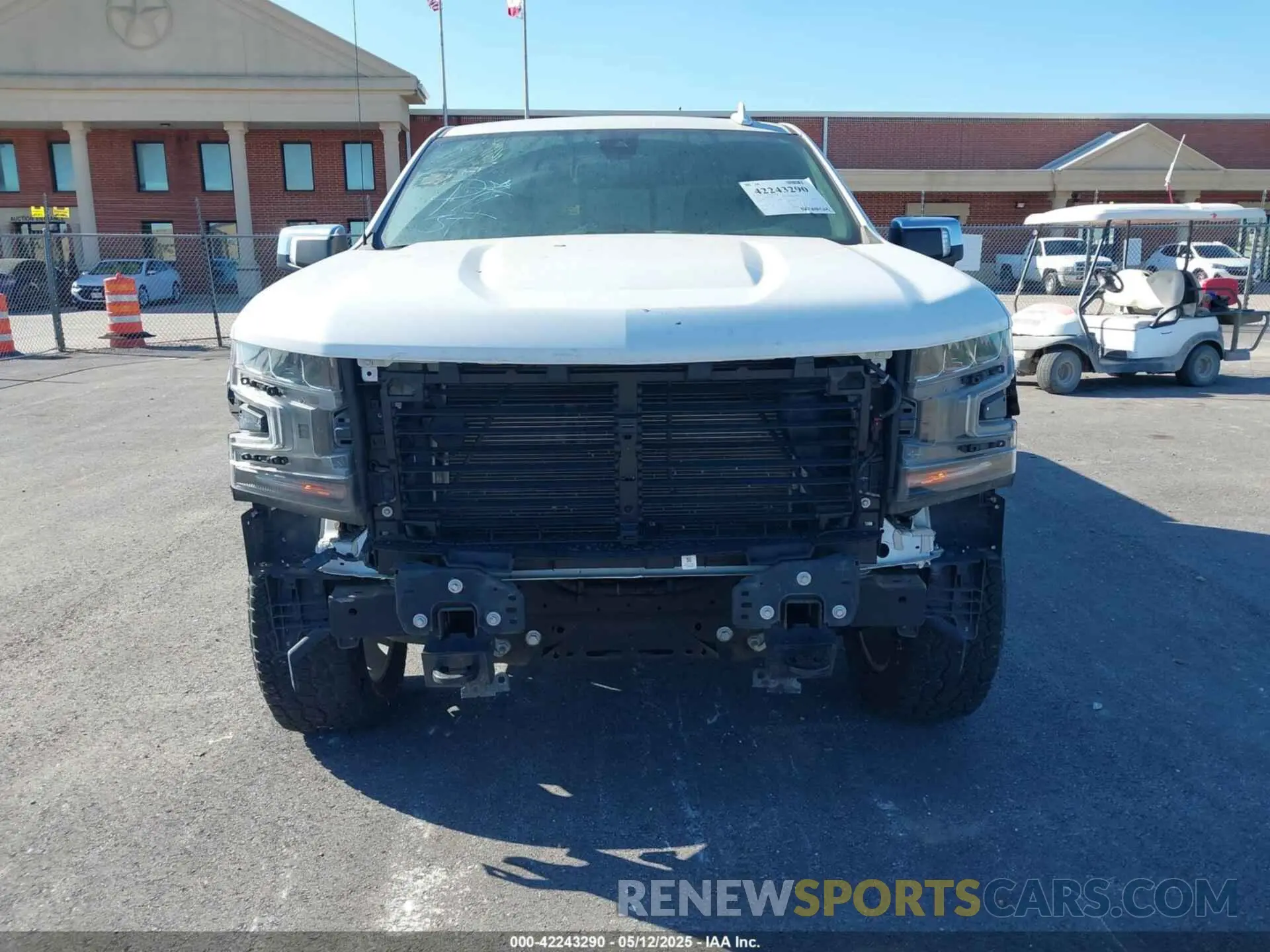 6 Photograph of a damaged car 3GCUYGED9LG399019 CHEVROLET SILVERADO 1500 2020