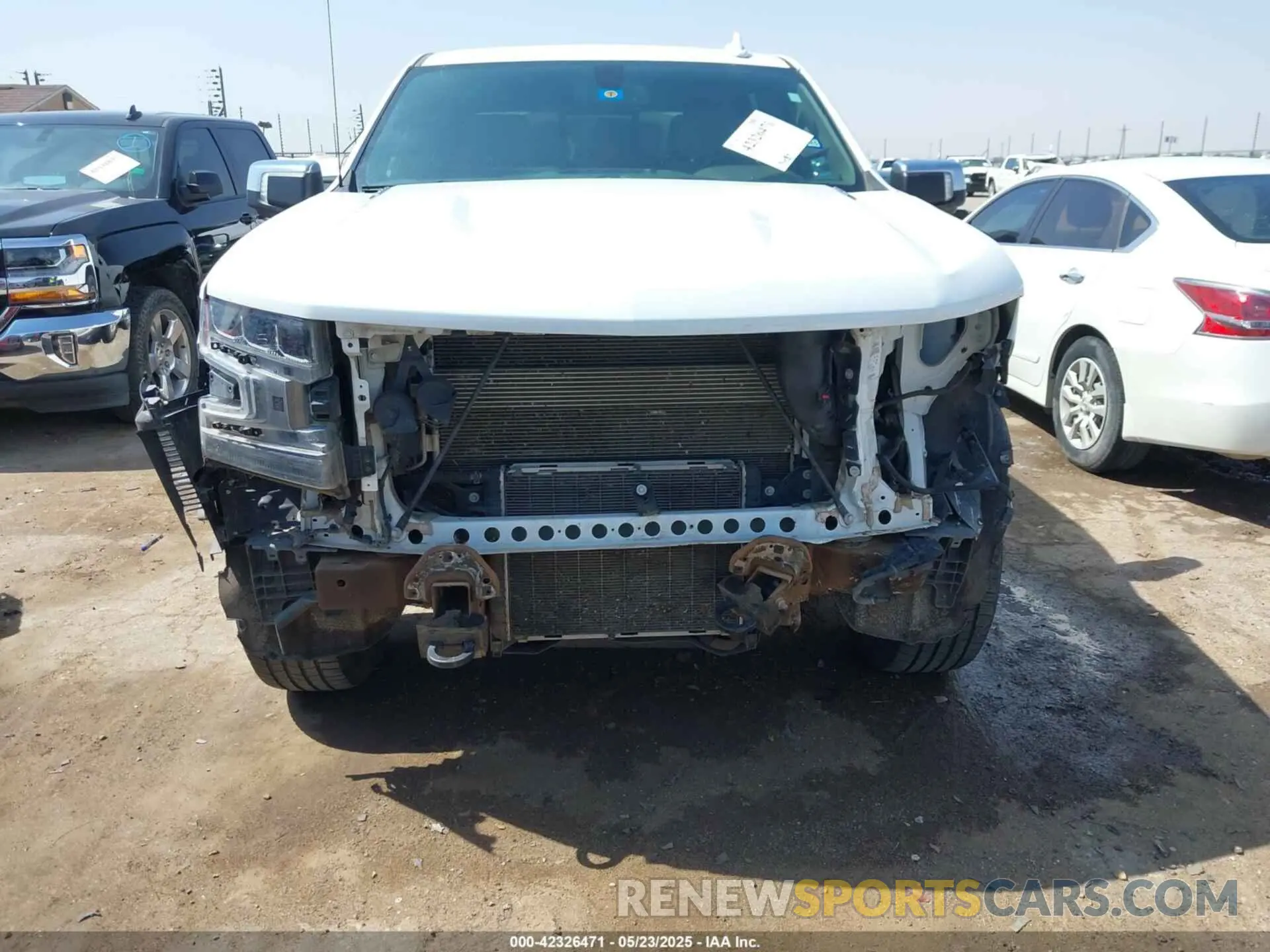 6 Photograph of a damaged car 3GCUYGET7LG386230 CHEVROLET SILVERADO 1500 2020