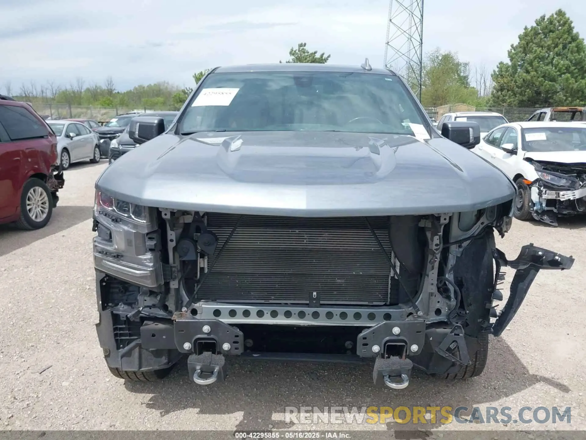 13 Photograph of a damaged car 3GCUYHED8LG110816 CHEVROLET SILVERADO 1500 2020