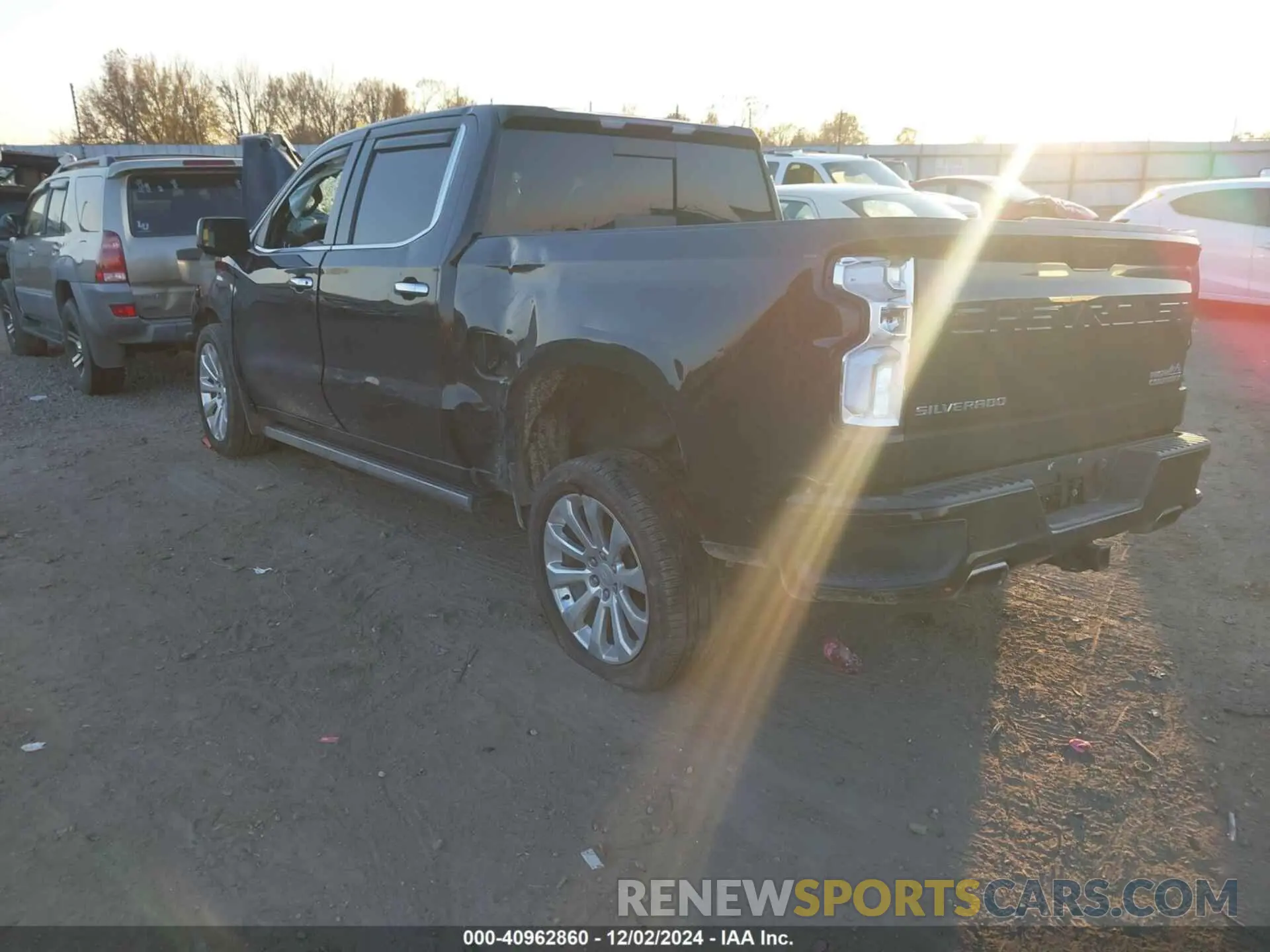 3 Photograph of a damaged car 3GCUYHEL1LG426016 CHEVROLET SILVERADO 1500 2020