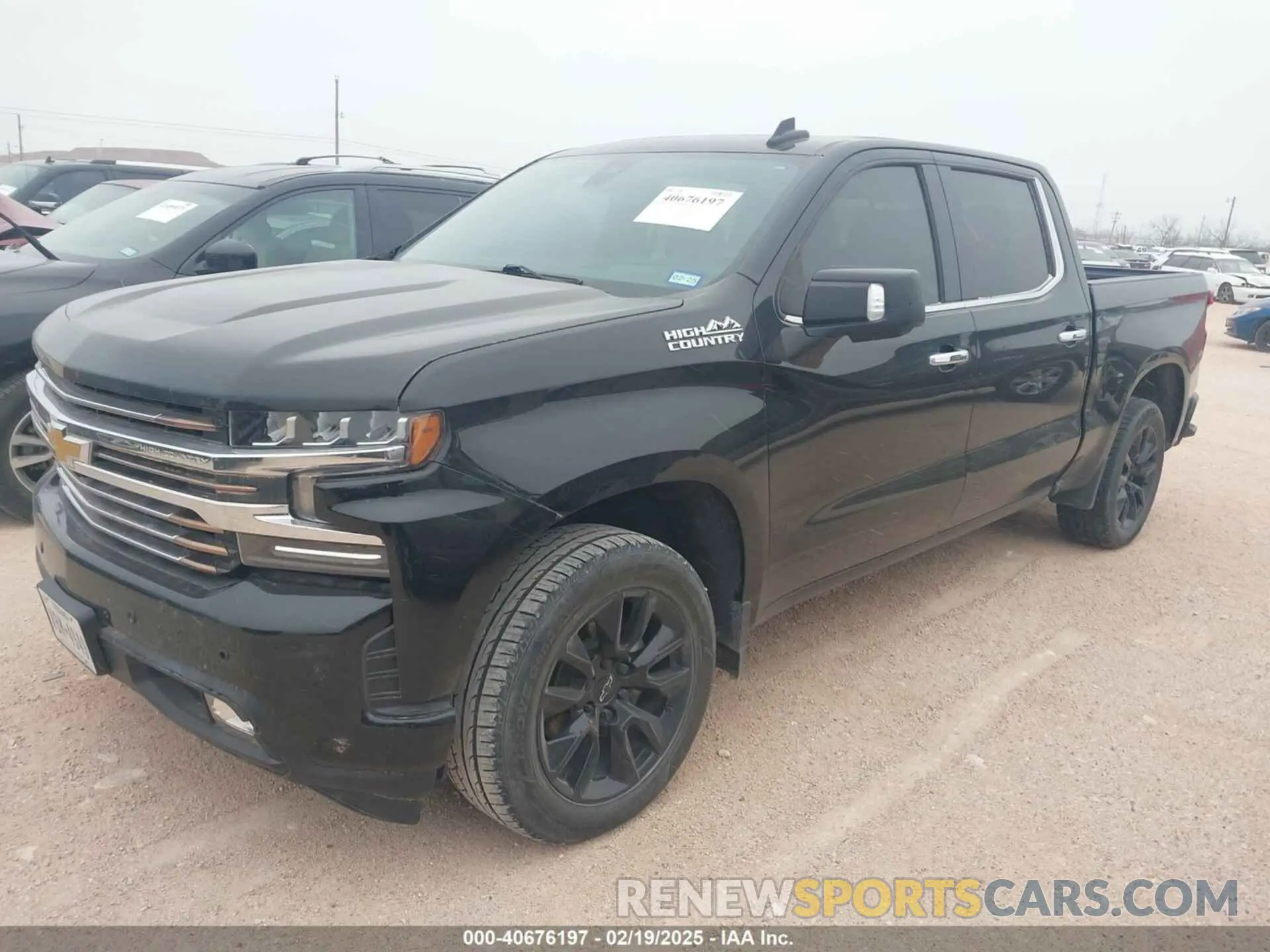 2 Photograph of a damaged car 3GCUYHEL2LG432410 CHEVROLET SILVERADO 1500 2020