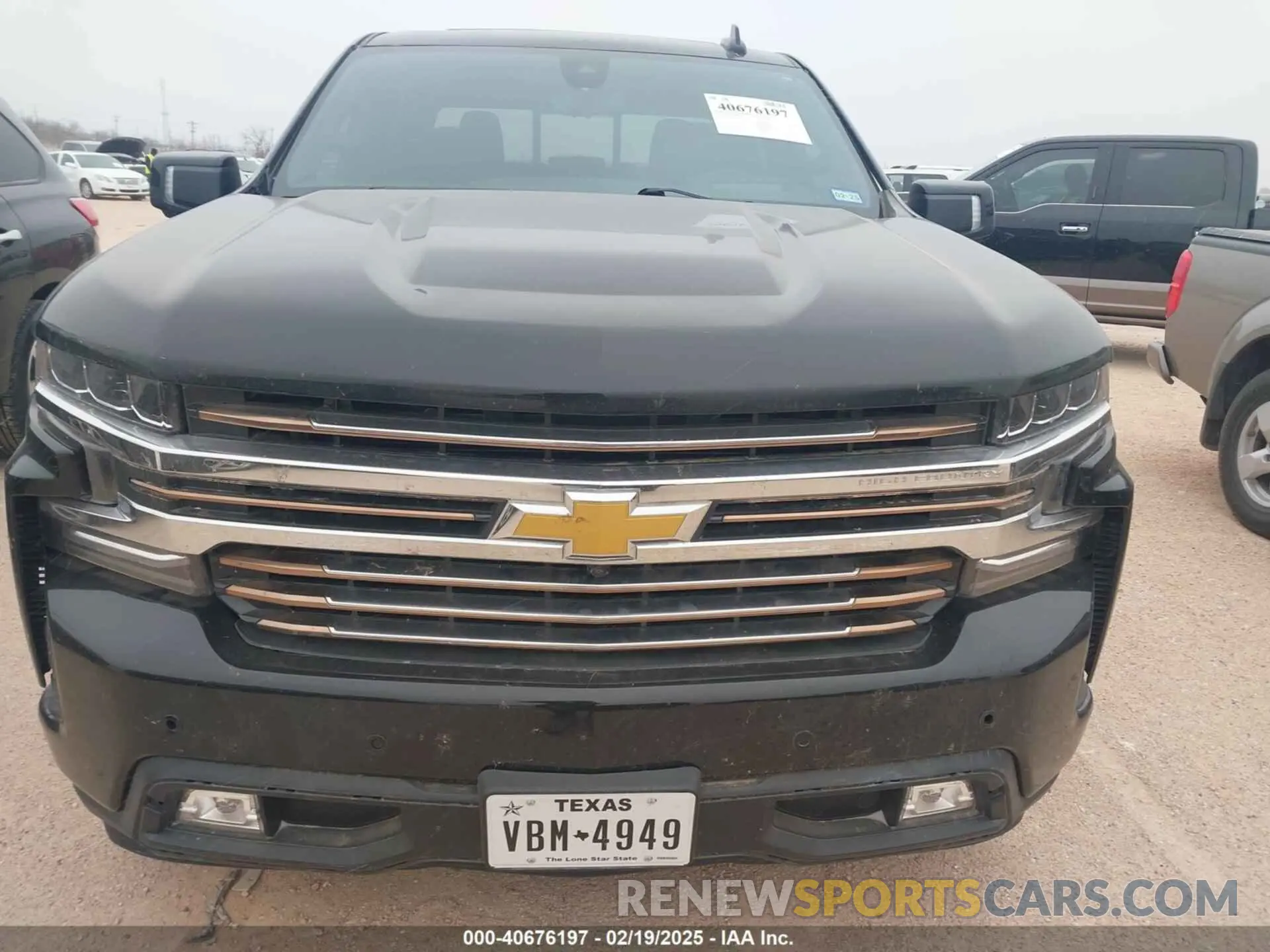 6 Photograph of a damaged car 3GCUYHEL2LG432410 CHEVROLET SILVERADO 1500 2020