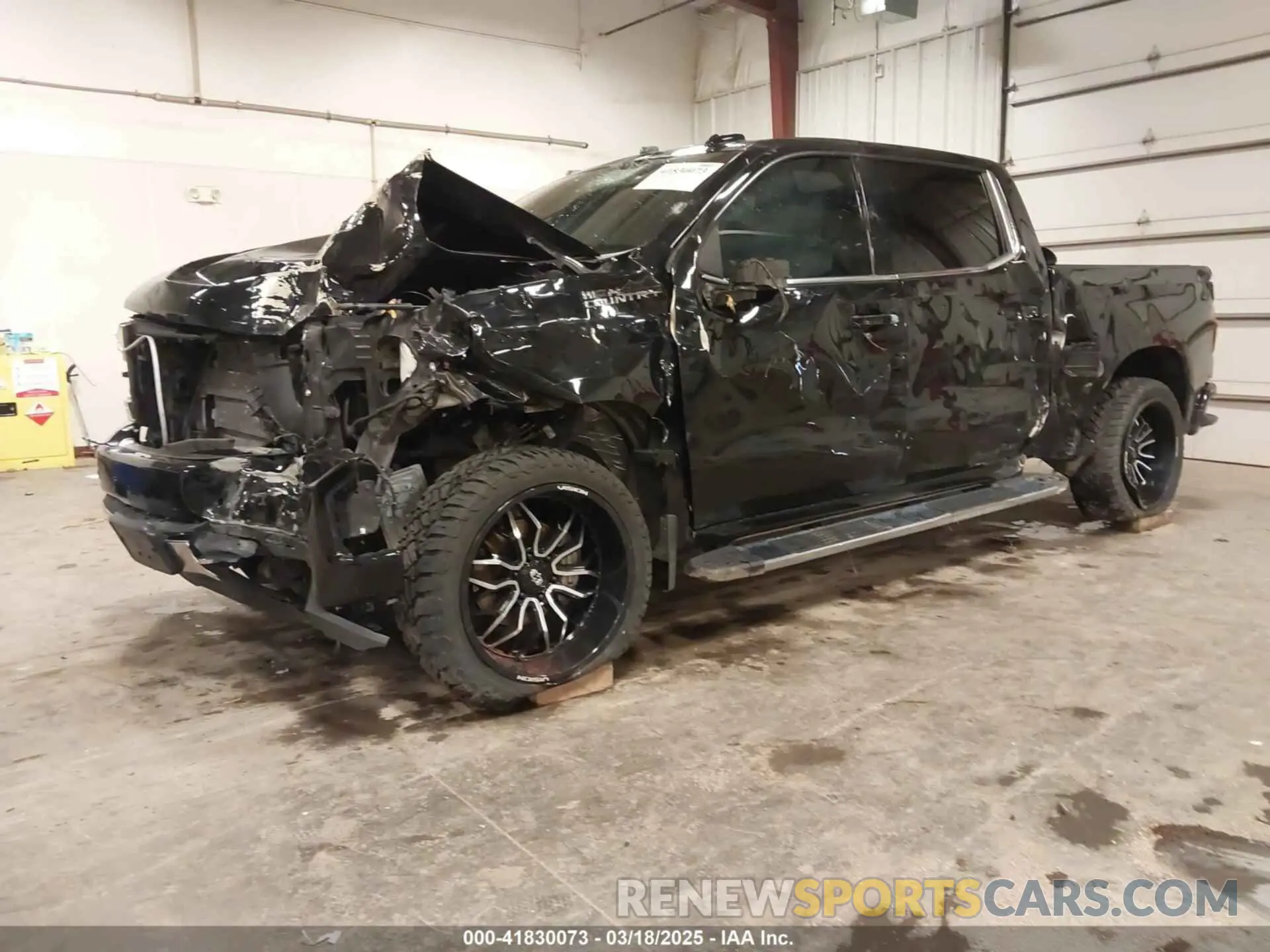 2 Photograph of a damaged car 3GCUYHEL4LG228238 CHEVROLET SILVERADO 1500 2020