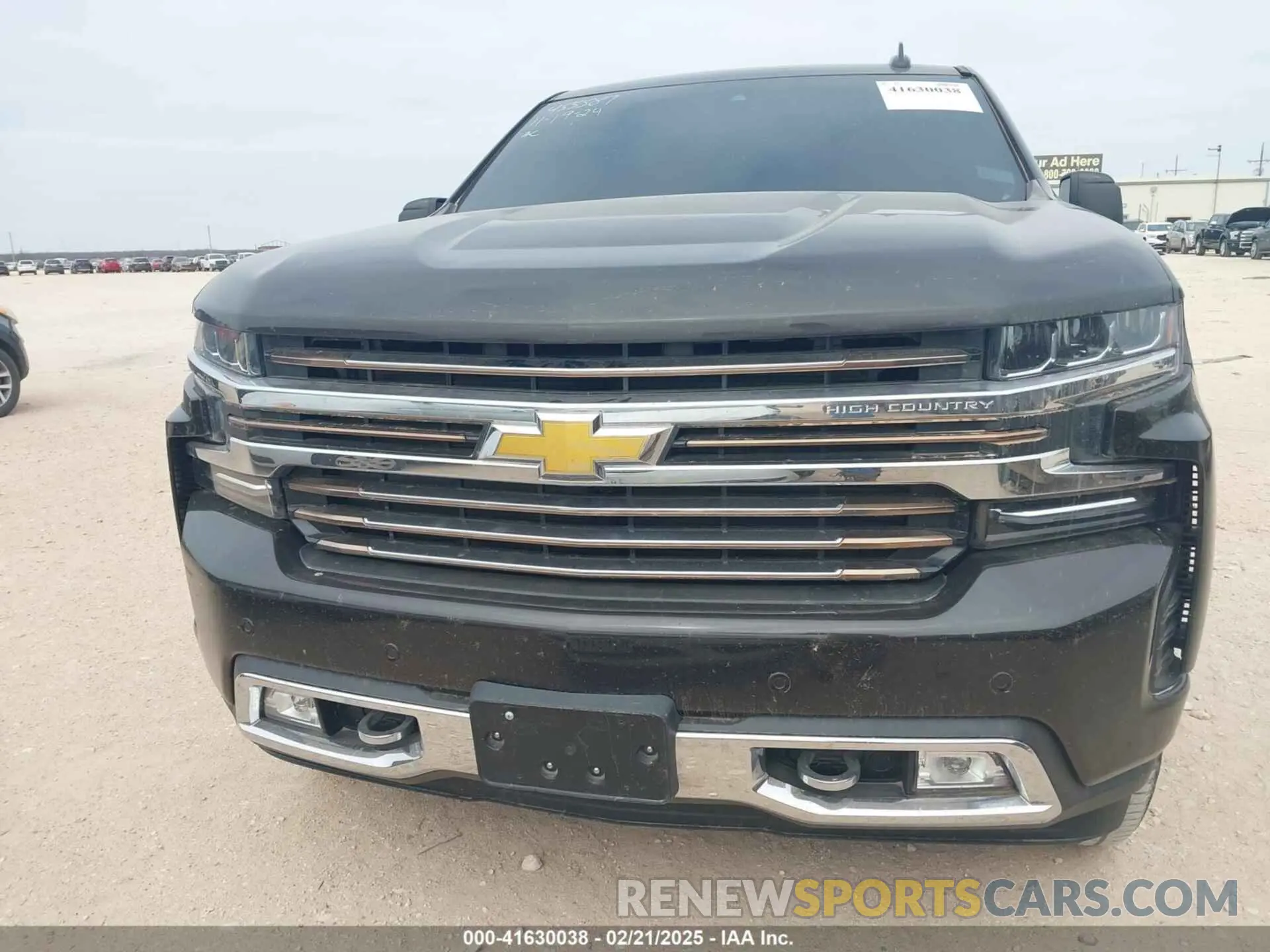 6 Photograph of a damaged car 3GCUYHEL9LG285602 CHEVROLET SILVERADO 1500 2020