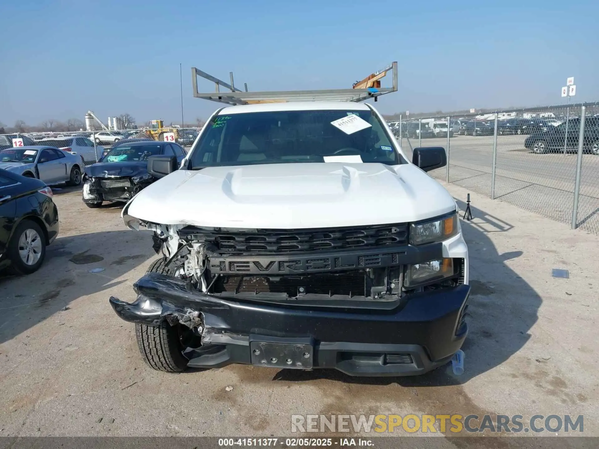 11 Photograph of a damaged car 1GCPWAEF3MZ246915 CHEVROLET SILVERADO 1500 2021
