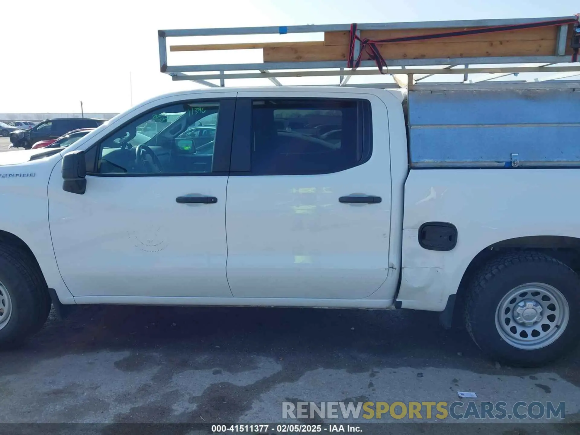 13 Photograph of a damaged car 1GCPWAEF3MZ246915 CHEVROLET SILVERADO 1500 2021