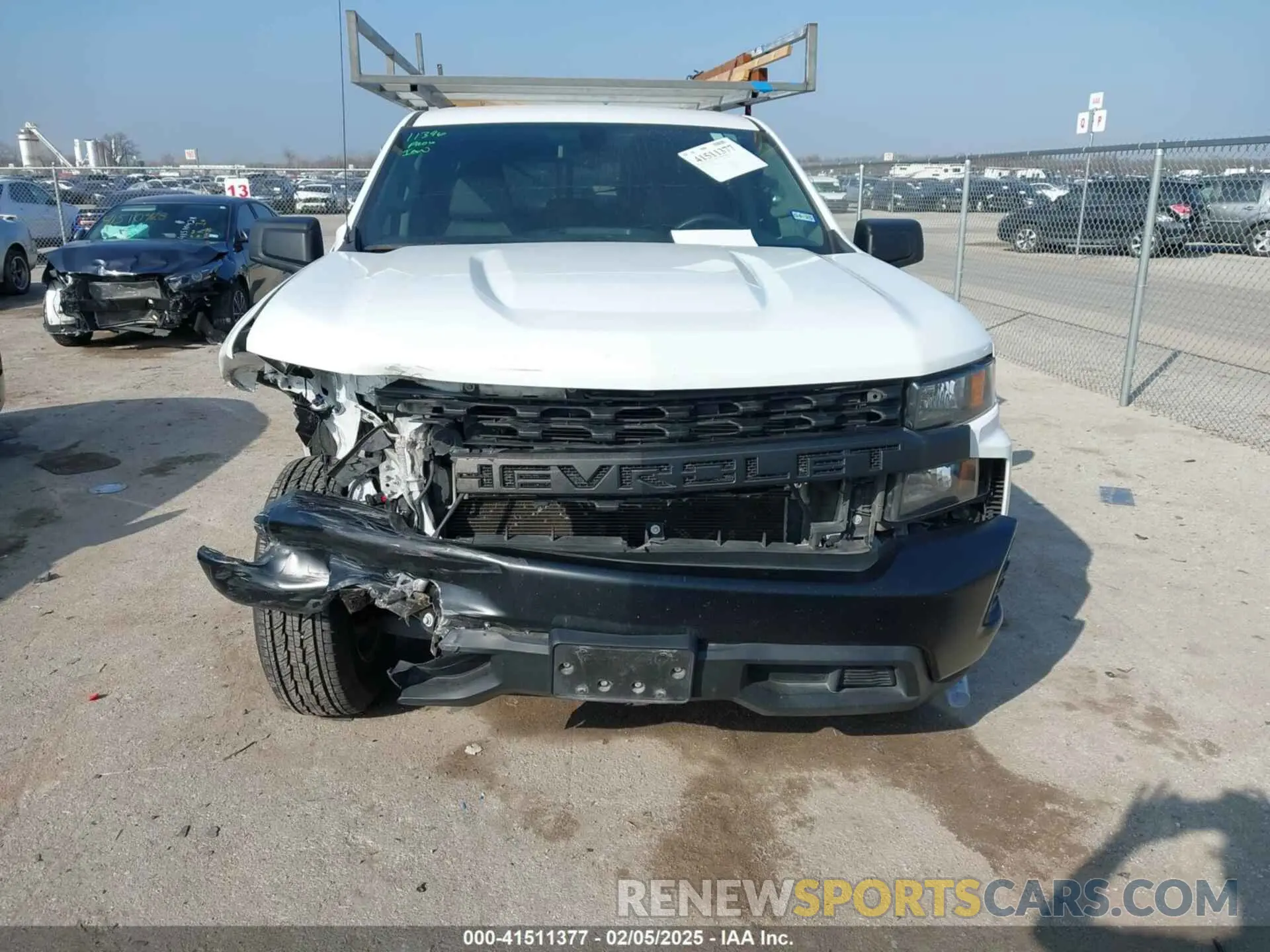 6 Photograph of a damaged car 1GCPWAEF3MZ246915 CHEVROLET SILVERADO 1500 2021