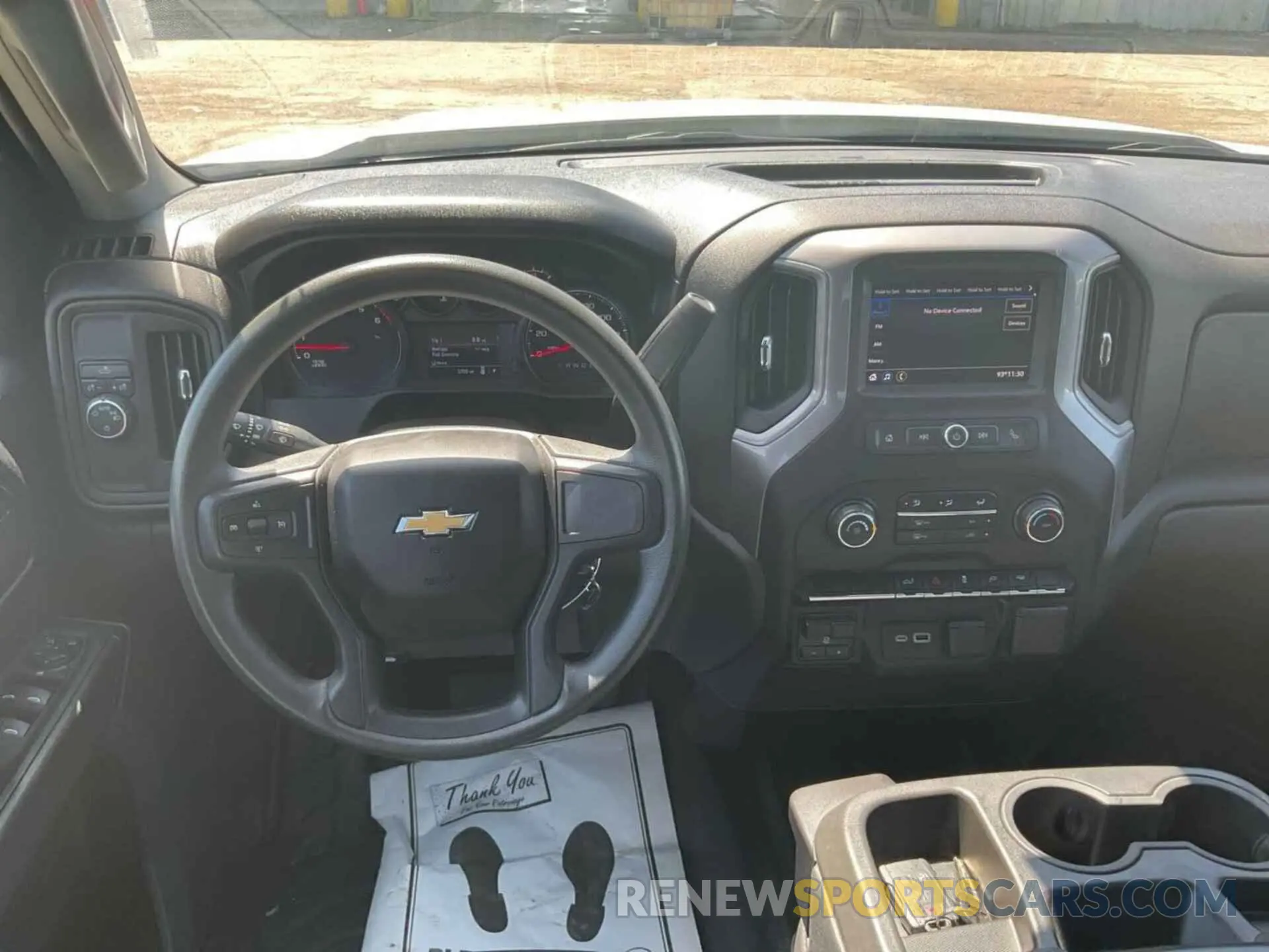 3 Photograph of a damaged car 1GCPWAEF7MZ247078 CHEVROLET SILVERADO 1500 2021