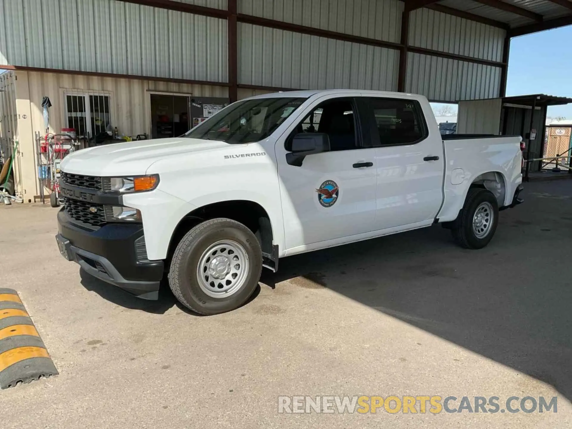 5 Photograph of a damaged car 1GCPWAEF7MZ247078 CHEVROLET SILVERADO 1500 2021