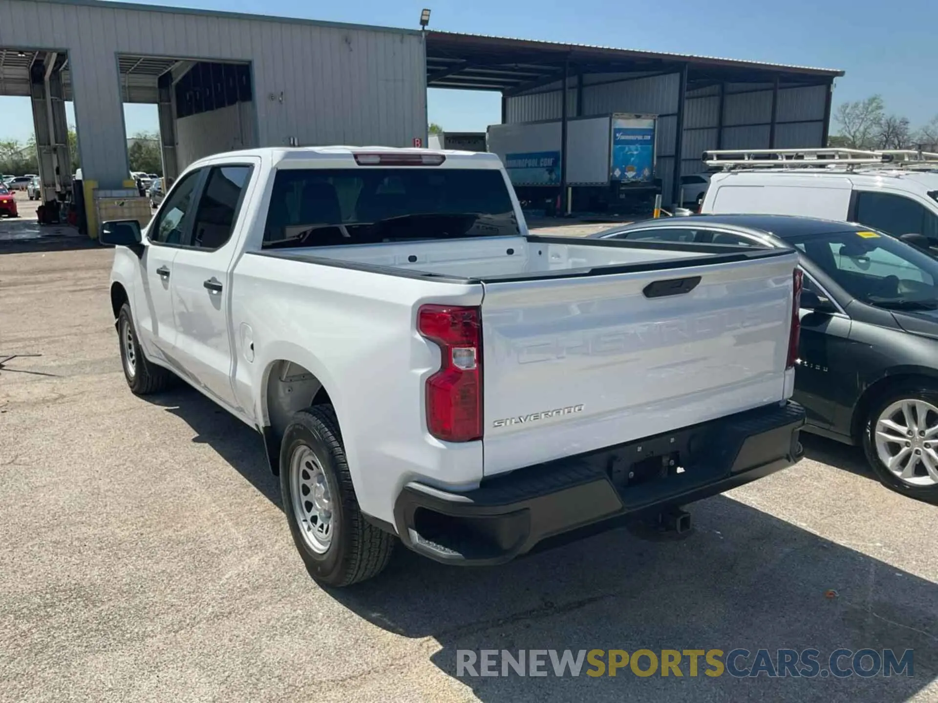 6 Photograph of a damaged car 1GCPWAEF7MZ247078 CHEVROLET SILVERADO 1500 2021