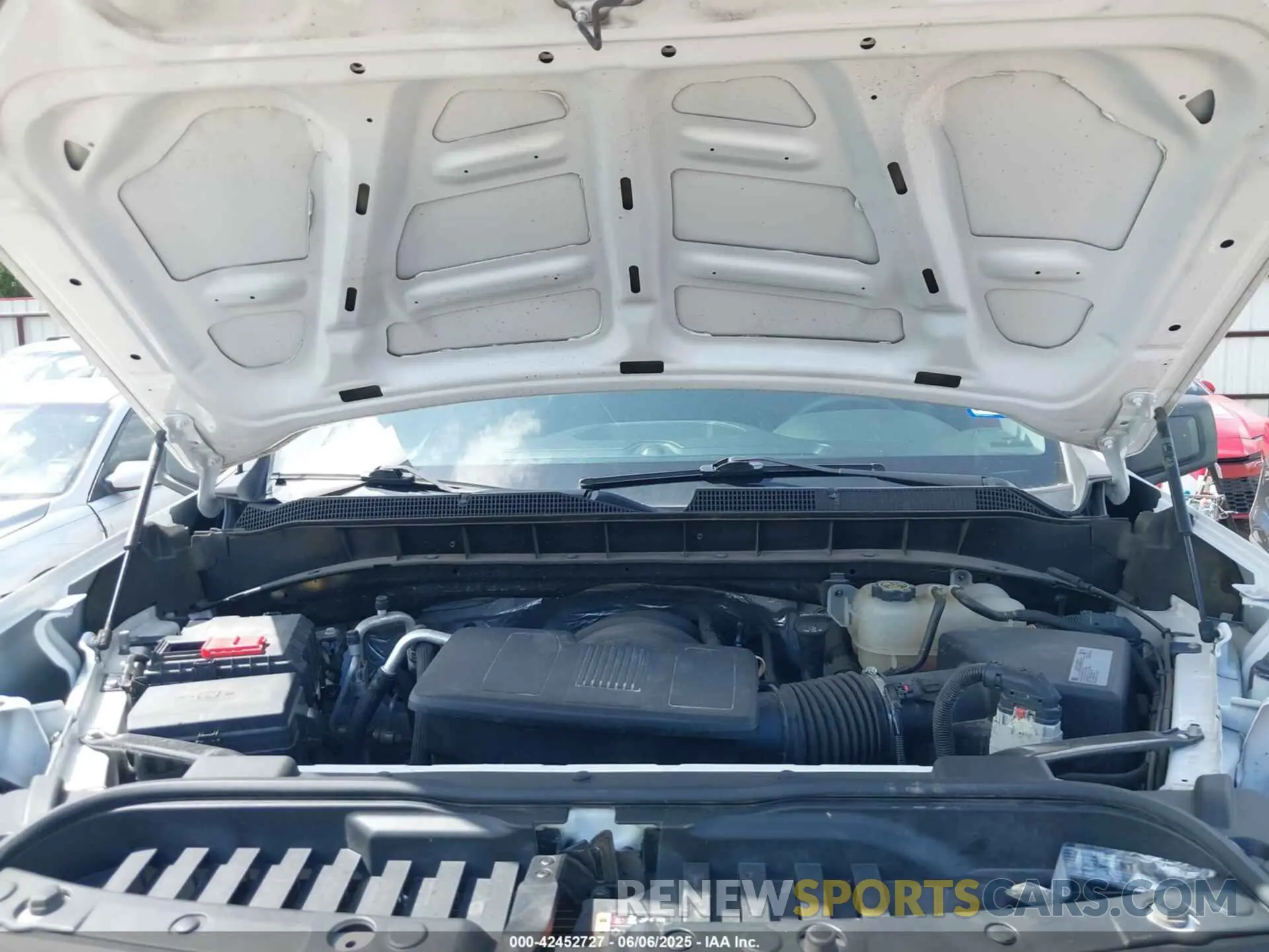 10 Photograph of a damaged car 1GCPWAEH4MZ240526 CHEVROLET SILVERADO 1500 2021