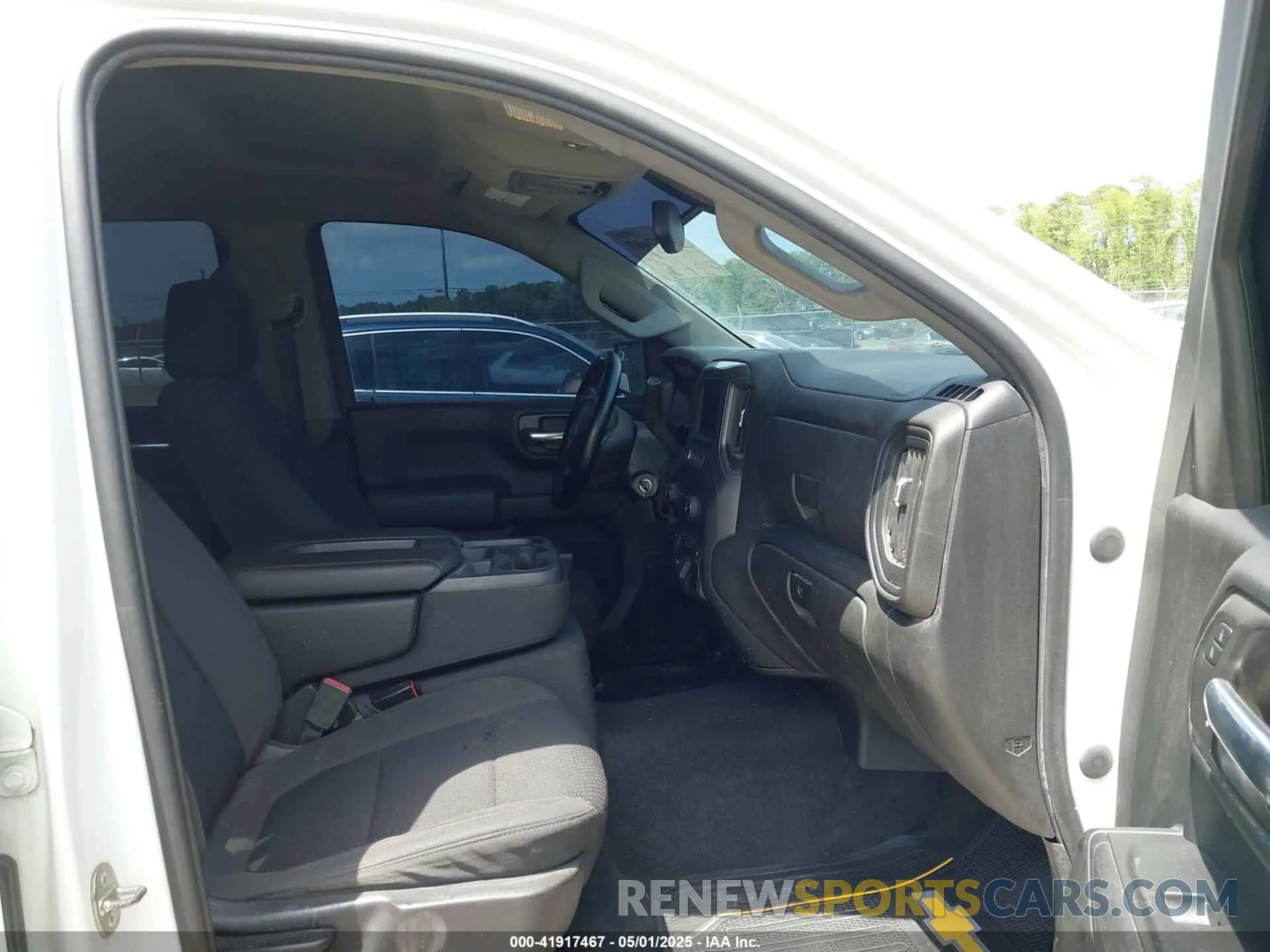 5 Photograph of a damaged car 1GCPWBEH5MZ170766 CHEVROLET SILVERADO 1500 2021