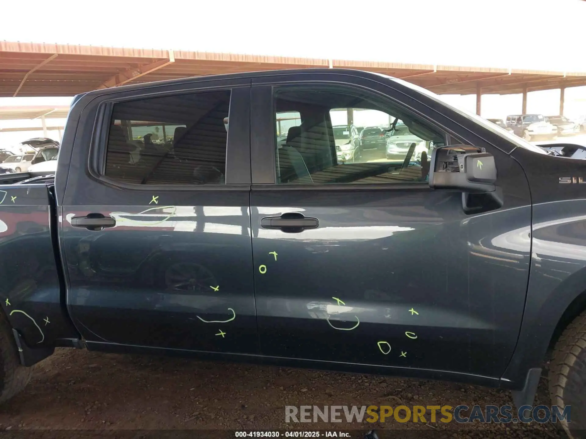 12 Photograph of a damaged car 1GCPWBEK4MZ240950 CHEVROLET SILVERADO 1500 2021