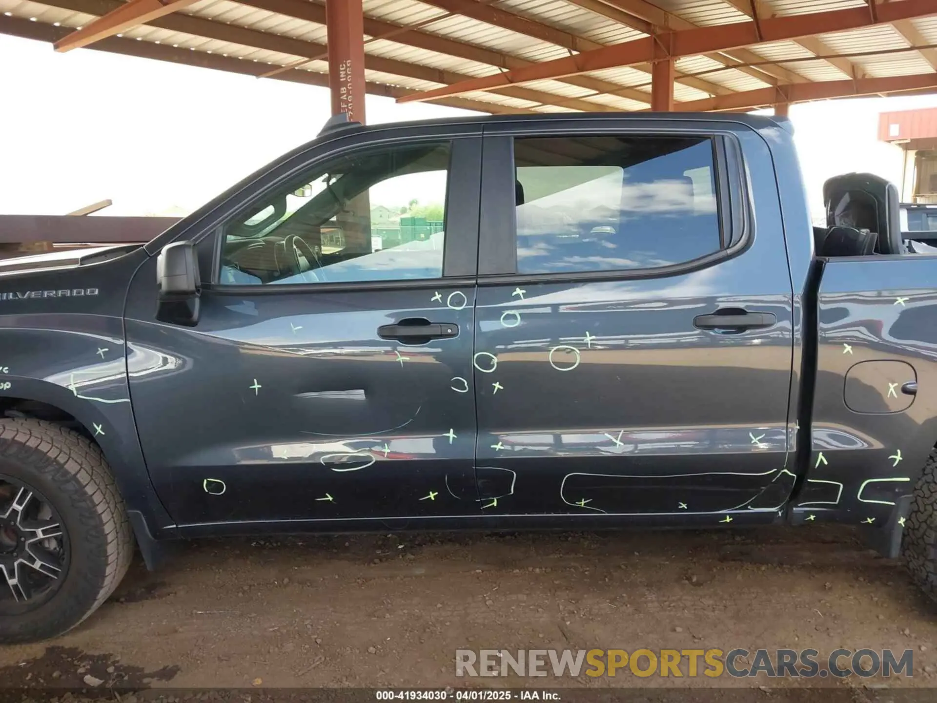13 Photograph of a damaged car 1GCPWBEK4MZ240950 CHEVROLET SILVERADO 1500 2021