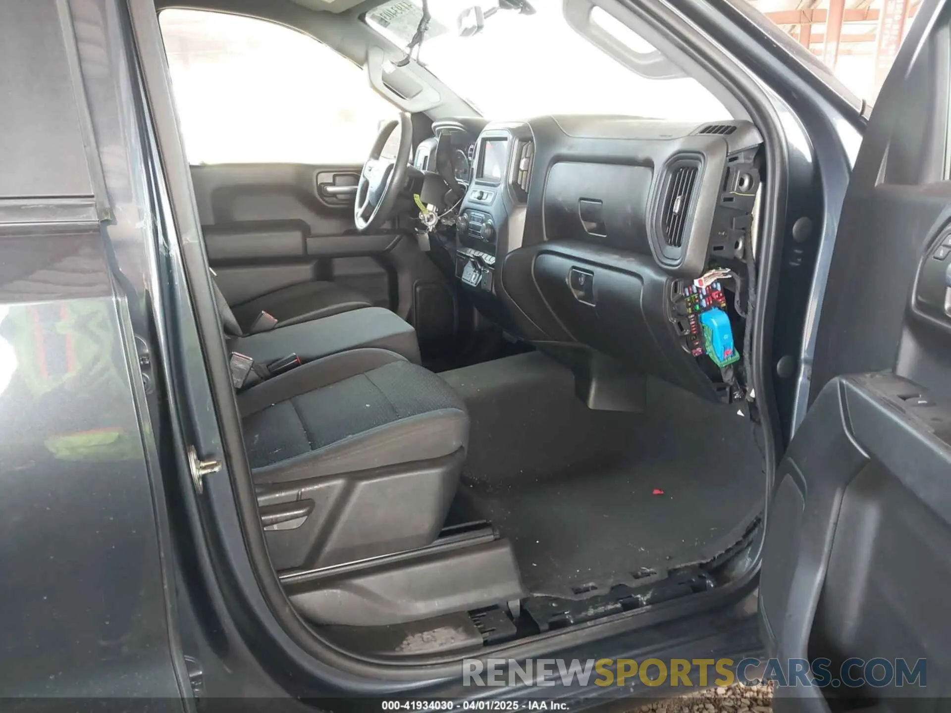 5 Photograph of a damaged car 1GCPWBEK4MZ240950 CHEVROLET SILVERADO 1500 2021