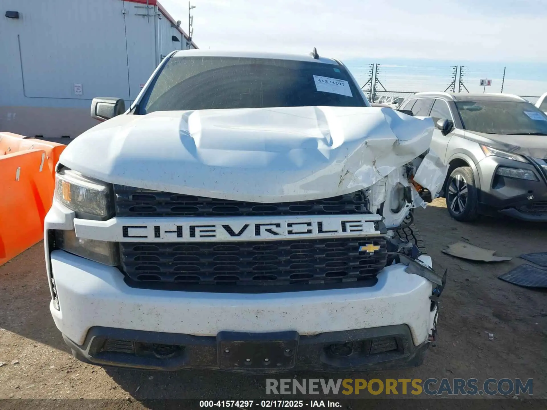 12 Photograph of a damaged car 1GCPWBEK5MZ217810 CHEVROLET SILVERADO 1500 2021