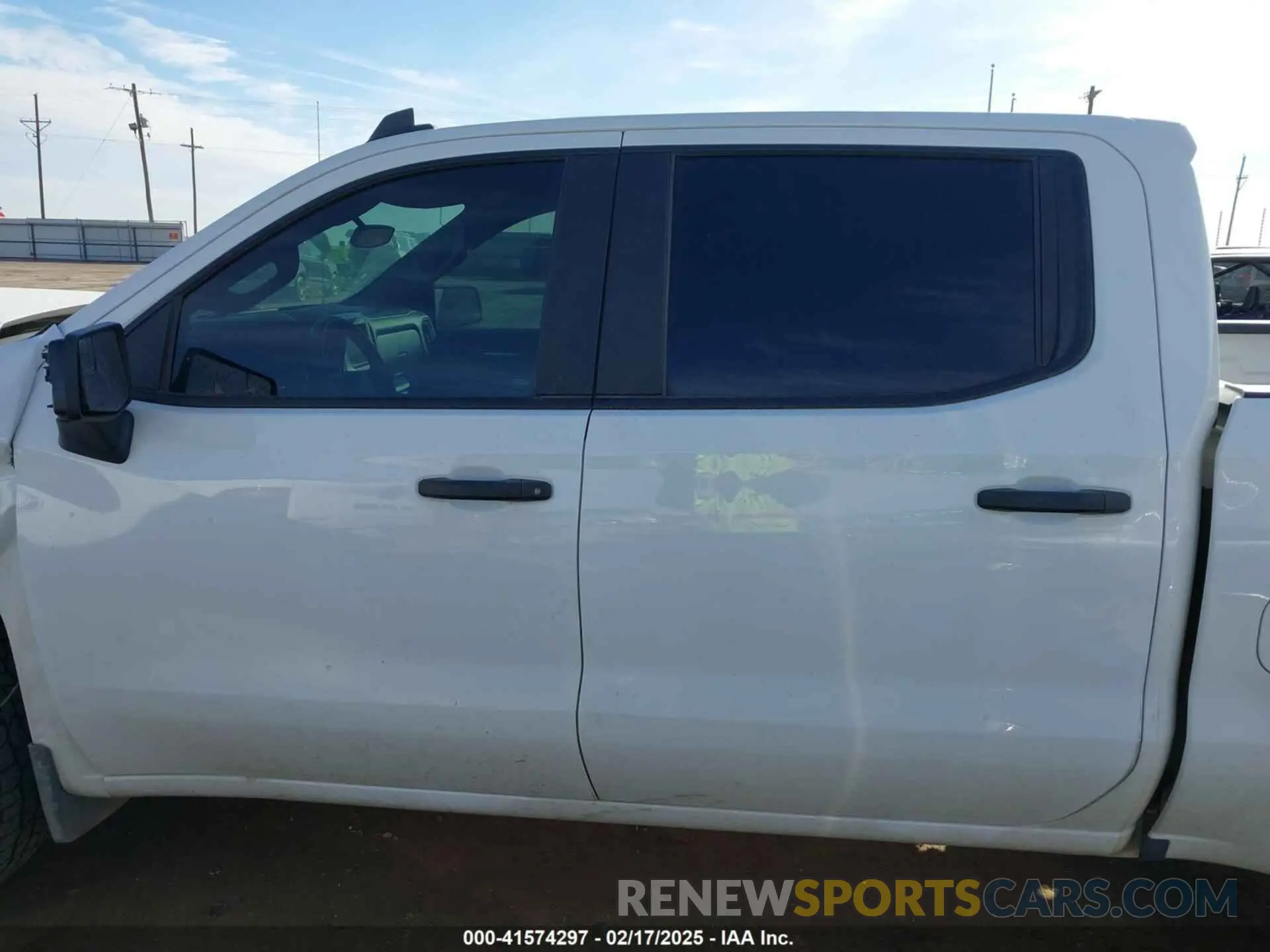 14 Photograph of a damaged car 1GCPWBEK5MZ217810 CHEVROLET SILVERADO 1500 2021