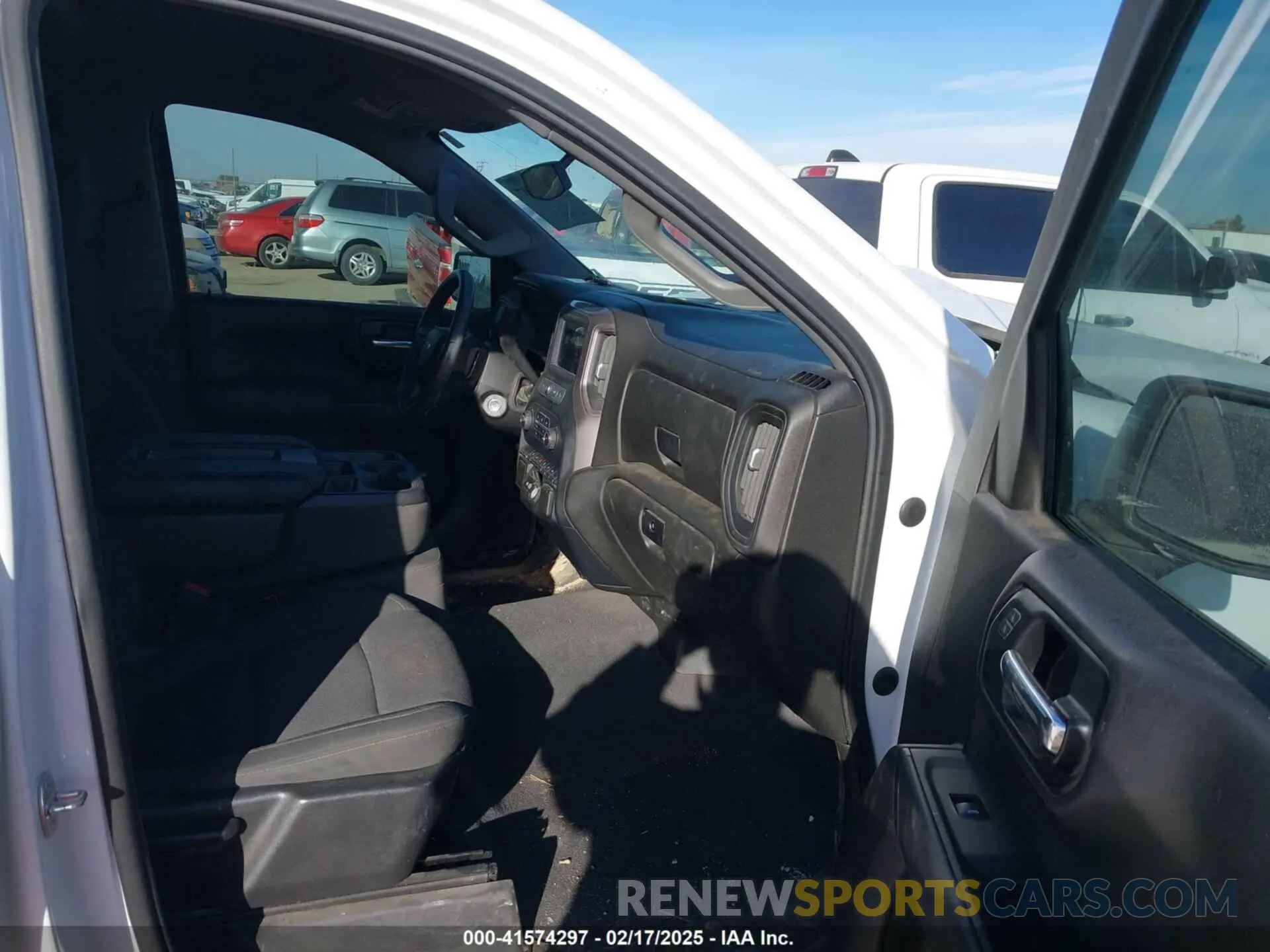 5 Photograph of a damaged car 1GCPWBEK5MZ217810 CHEVROLET SILVERADO 1500 2021