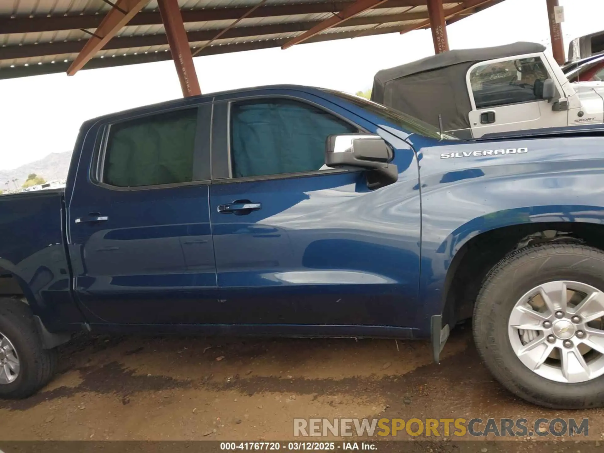 14 Photograph of a damaged car 1GCPWCED3MZ205727 CHEVROLET SILVERADO 1500 2021