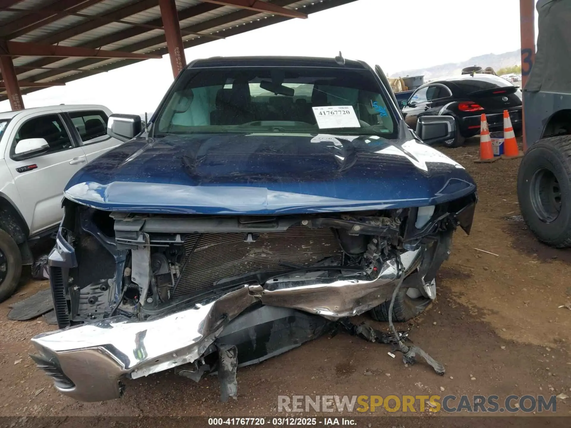 6 Photograph of a damaged car 1GCPWCED3MZ205727 CHEVROLET SILVERADO 1500 2021