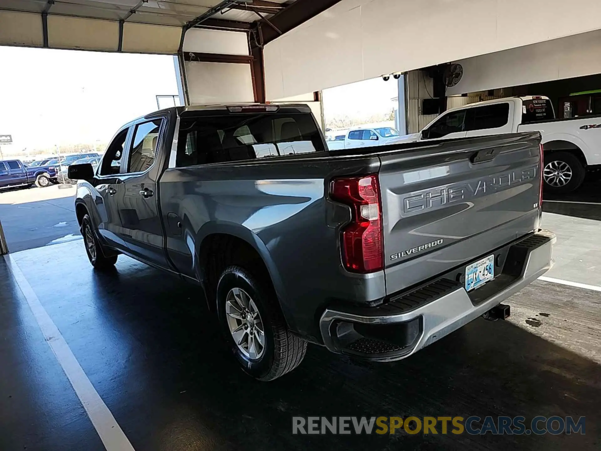 1 Photograph of a damaged car 1GCPWCED6MZ230721 CHEVROLET SILVERADO 1500 2021