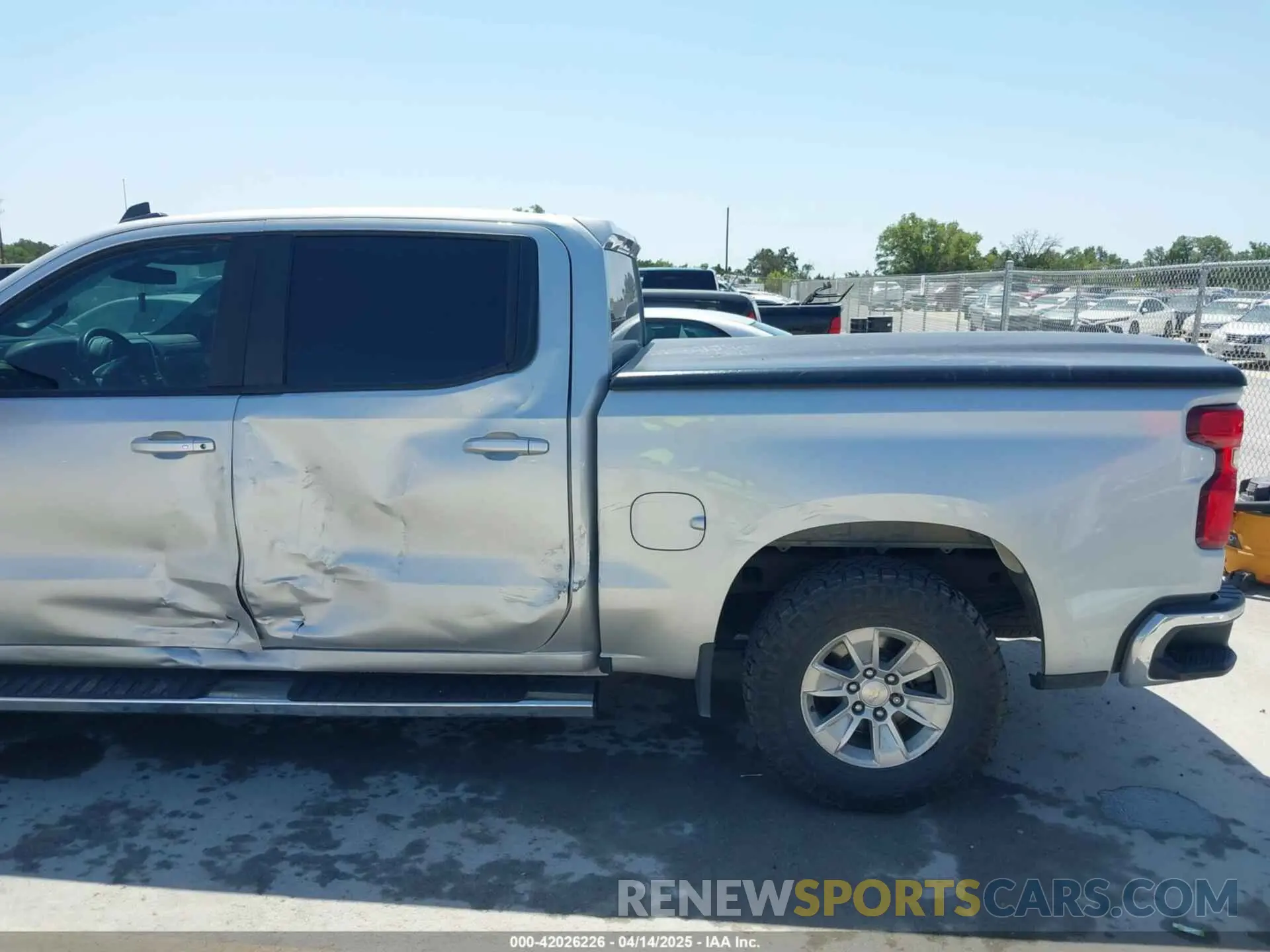 17 Photograph of a damaged car 1GCPWCED7MC181562 CHEVROLET SILVERADO 1500 2021