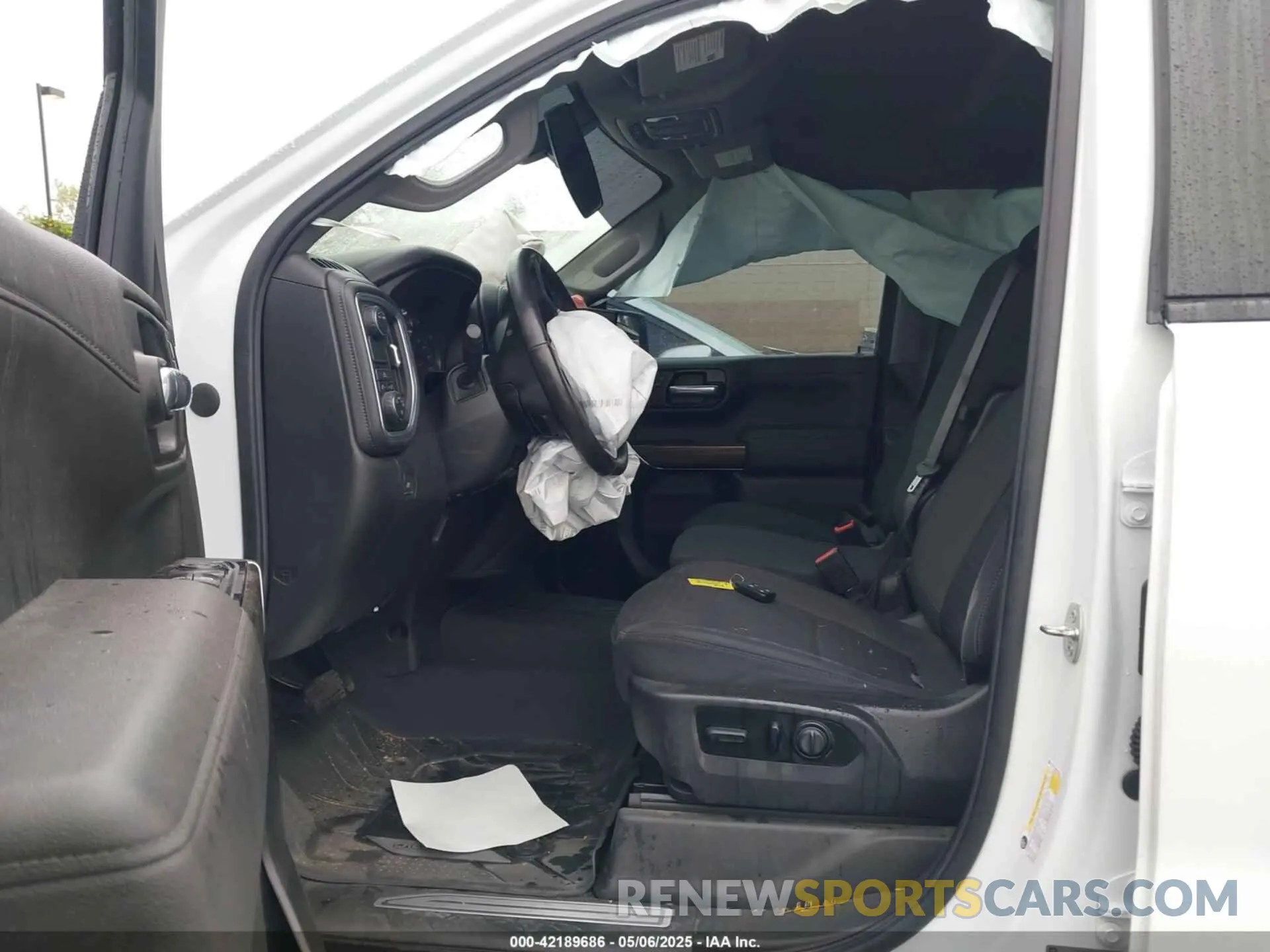 5 Photograph of a damaged car 1GCPWCED8MZ165256 CHEVROLET SILVERADO 1500 2021