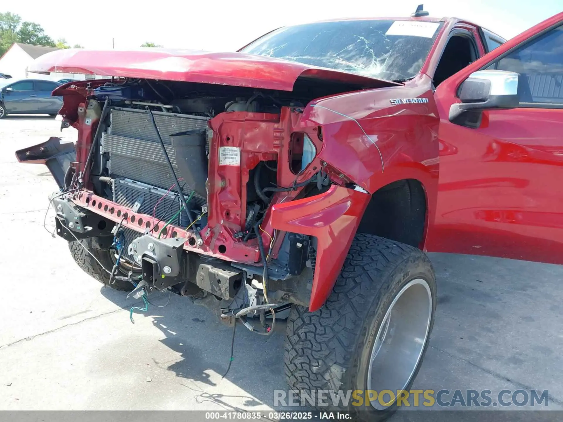 6 Photograph of a damaged car 1GCPWCET7MZ350373 CHEVROLET SILVERADO 1500 2021