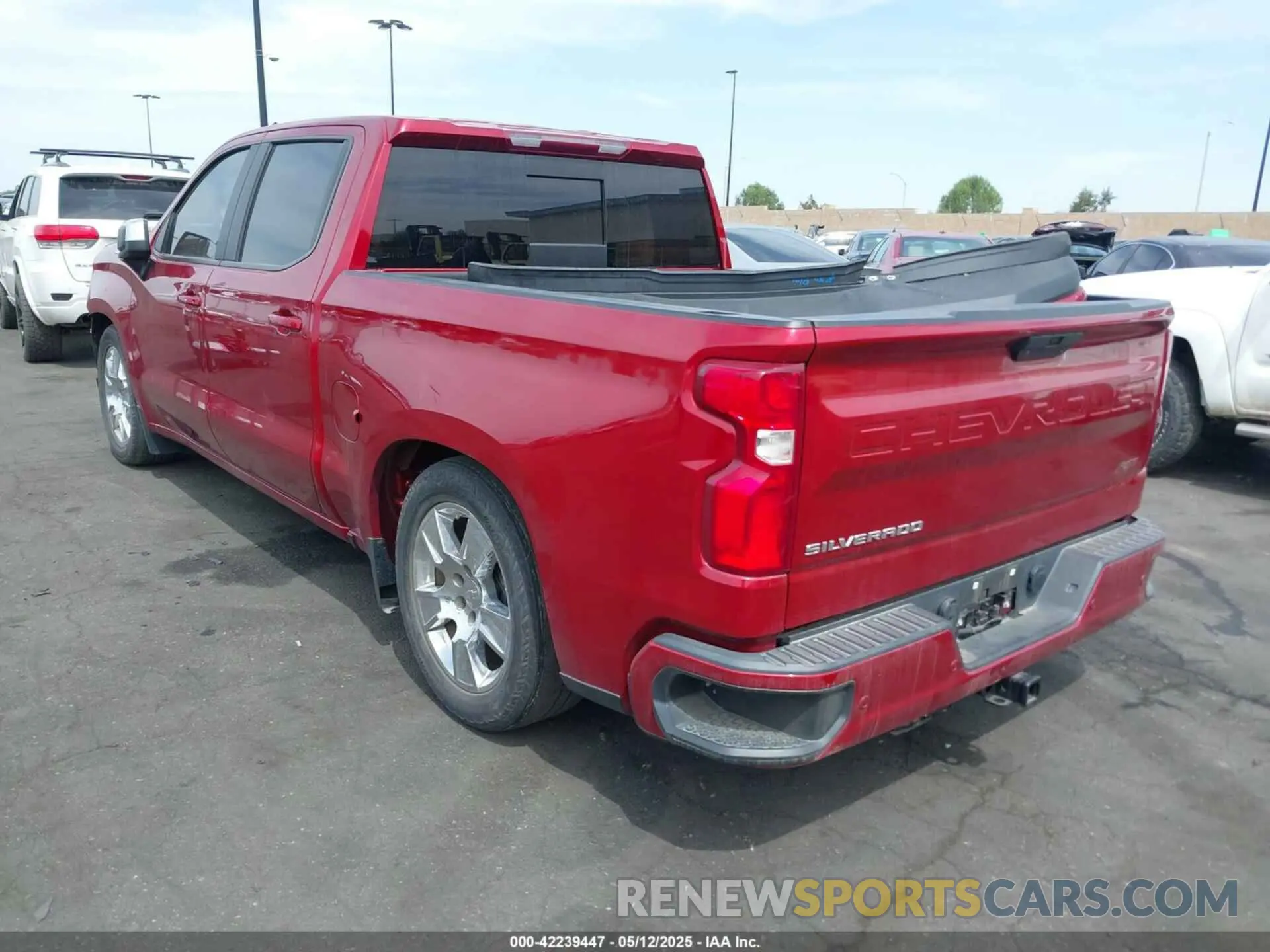 15 Photograph of a damaged car 1GCPWDED9MZ258471 CHEVROLET SILVERADO 1500 2021