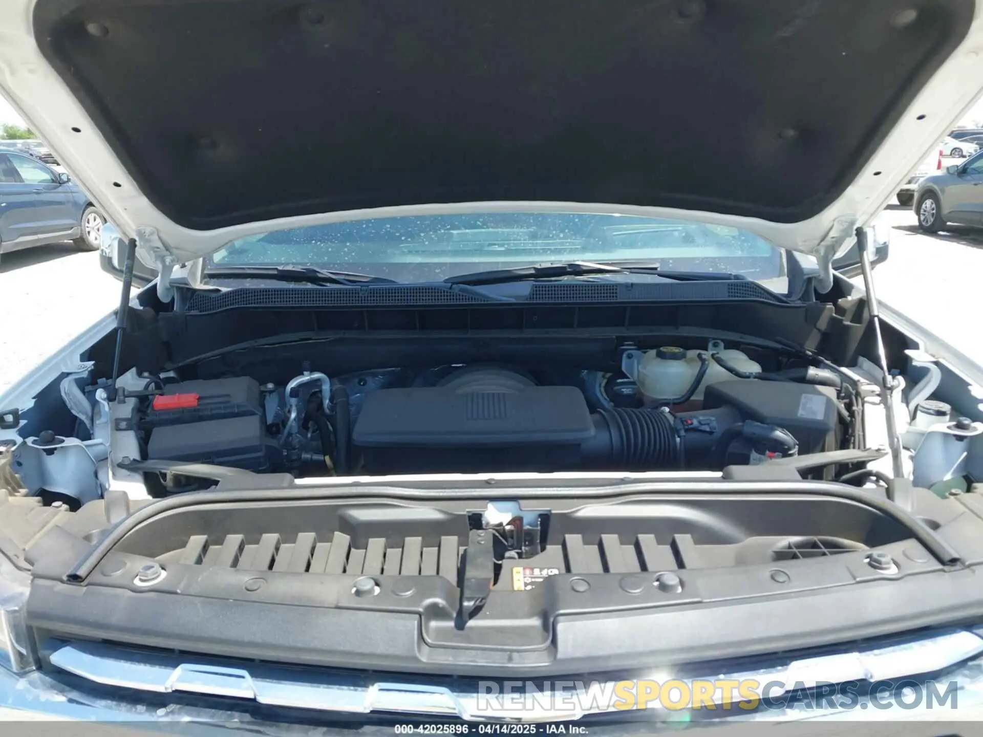 10 Photograph of a damaged car 1GCPWEED4MZ123226 CHEVROLET SILVERADO 1500 2021
