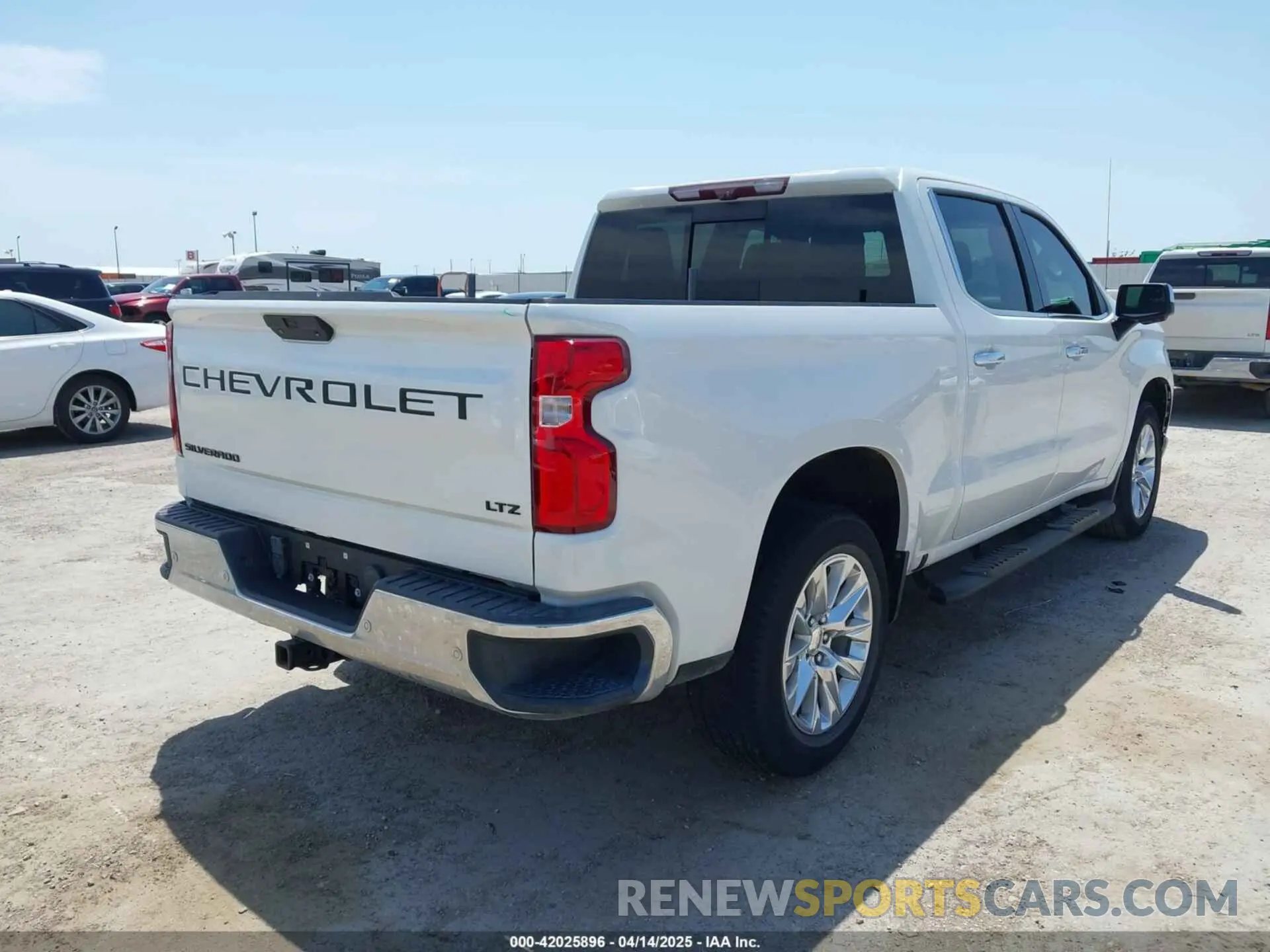 4 Photograph of a damaged car 1GCPWEED4MZ123226 CHEVROLET SILVERADO 1500 2021