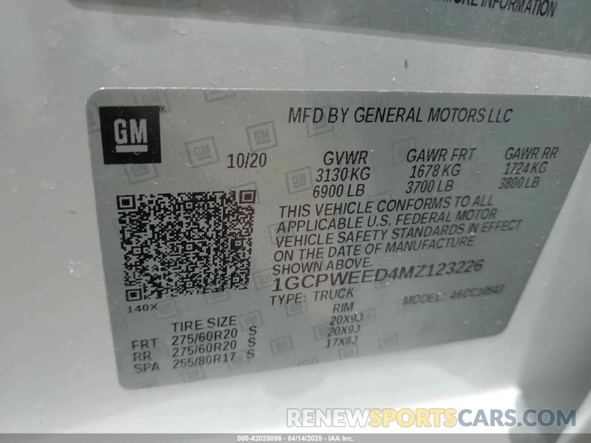 9 Photograph of a damaged car 1GCPWEED4MZ123226 CHEVROLET SILVERADO 1500 2021